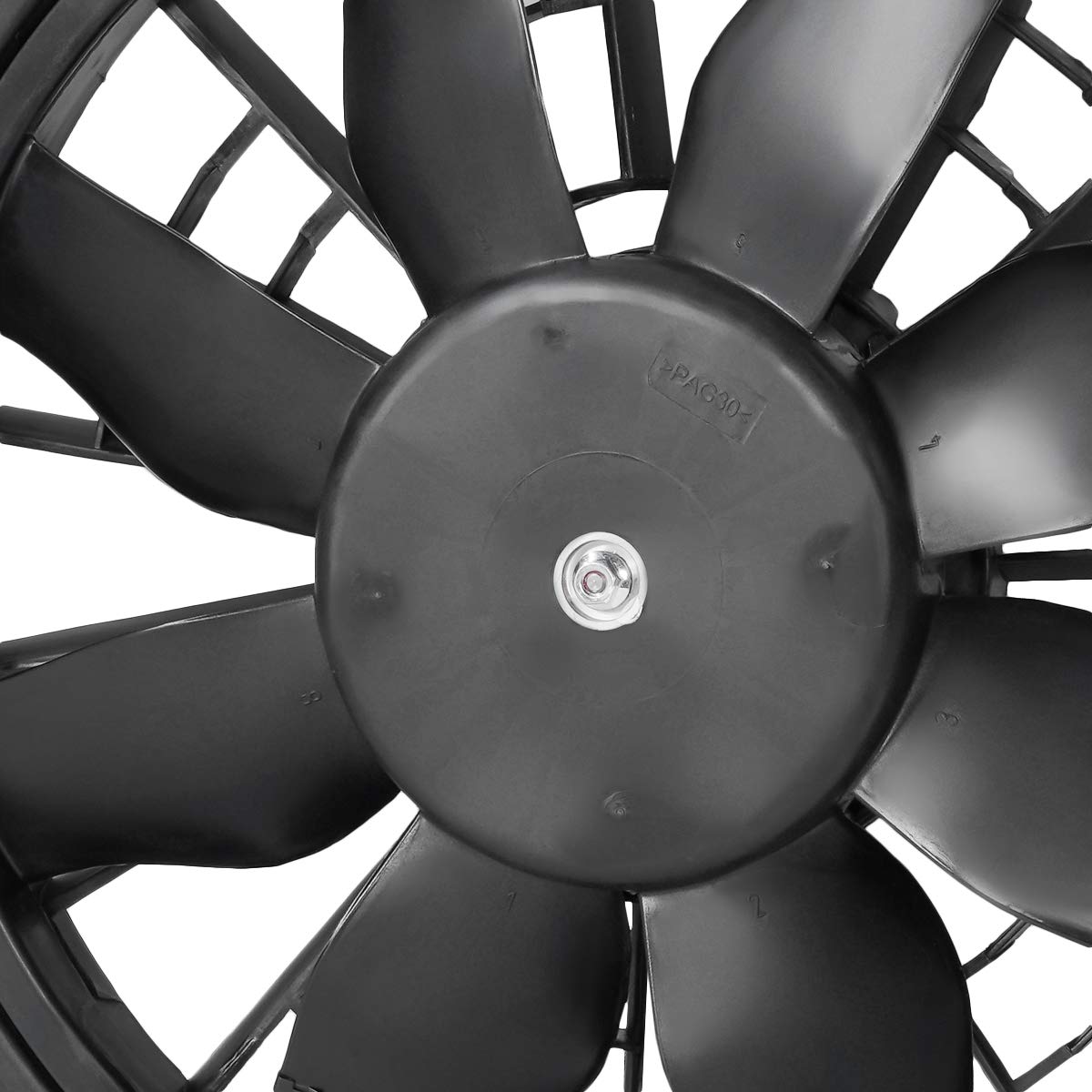 DNA MOTORING OEM-RF-0291 High Performance Radiator Cooling Fan Assembly - Direct Replacement for 1992-1995 Volvo 940, 1992-1997 Volvo 960, 1998 S90 & V90 - Improved Cooling Efficiency for Better Engine Performance - Perfect for Daily Commuting & Summer Driving