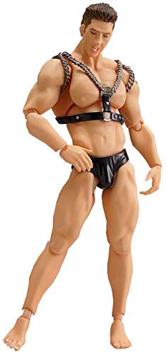 Max Factory Billy Herrington Figma Action Figure (Birthday Edition) - Collectible Anime Figure for Display, Cosplay & Gift Giving