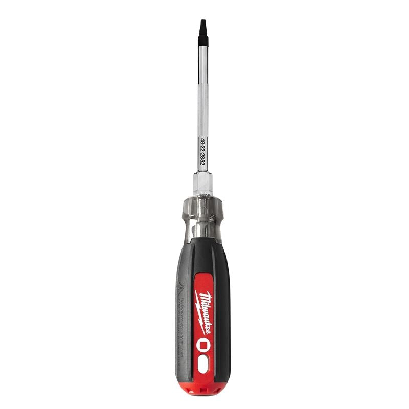 4-Inch Cushion Grip Square #2 Screwdriver (48 22 2852) - Perfect for Home Repairs, DIY Projects & Electrical Work