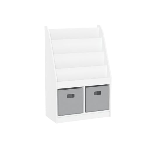 White With 2 Gray Bins