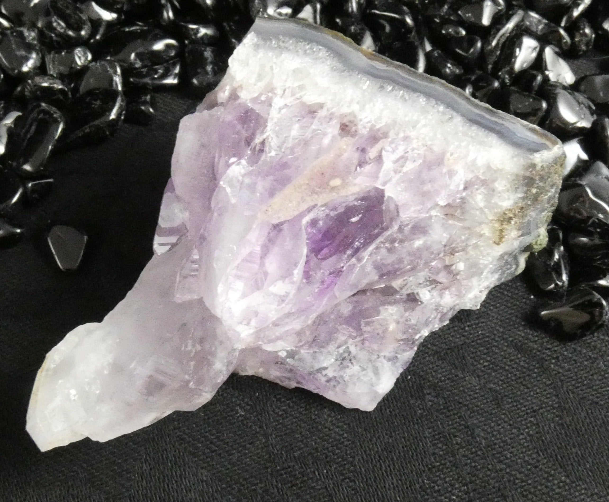 Natural Amethyst Crystal Specimen - Raw Purple Quartz Cluster for Healing, Meditation & Home Decor | Perfect for Reiki, Feng Shui & Spiritual Gifts