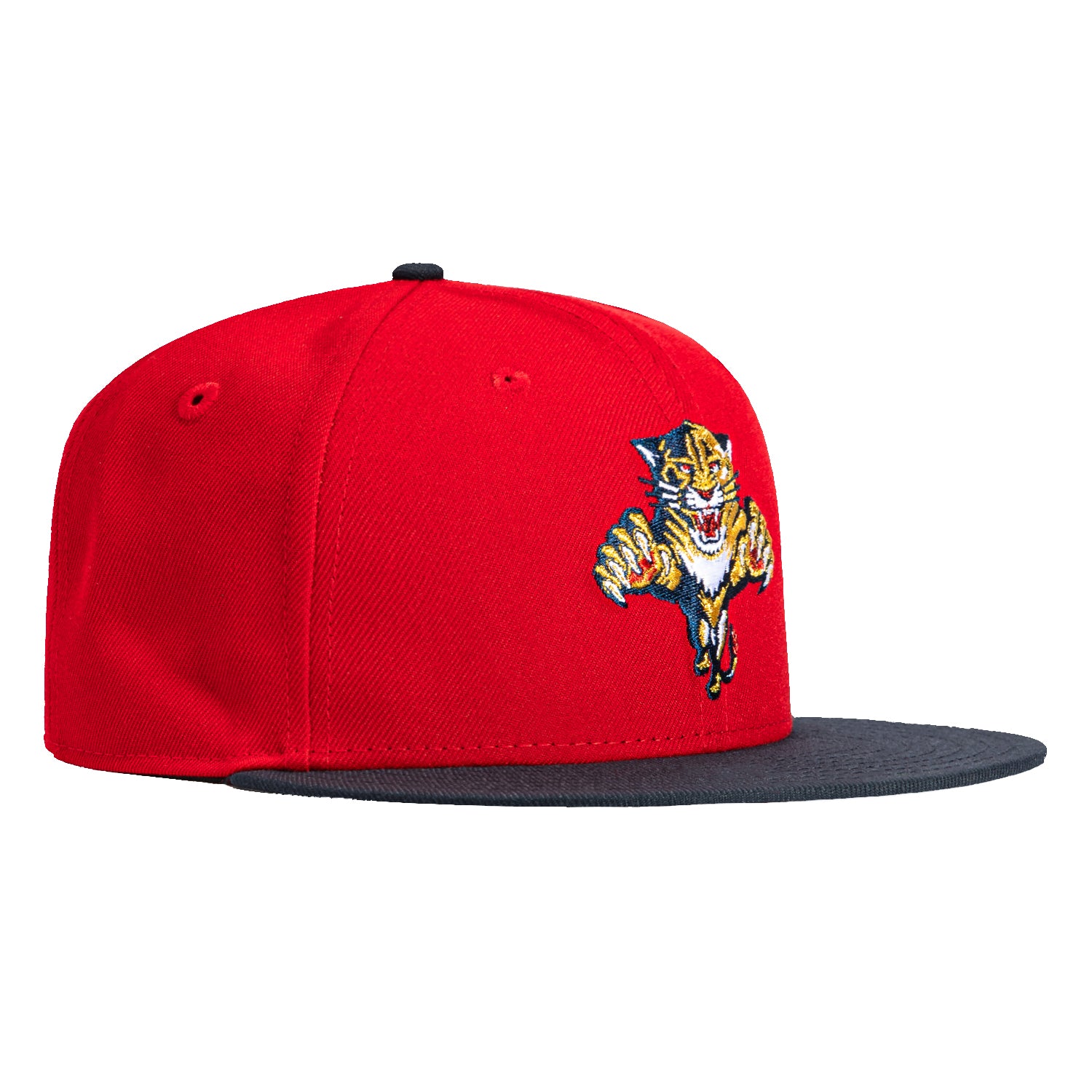 New Era 59Fifty Florida Panthers 1993 Vintage Snapback Hat - Red & Navy Adjustable Baseball Cap for Men & Women - Perfect for Sports Fans, Collectors & Casual Wear
