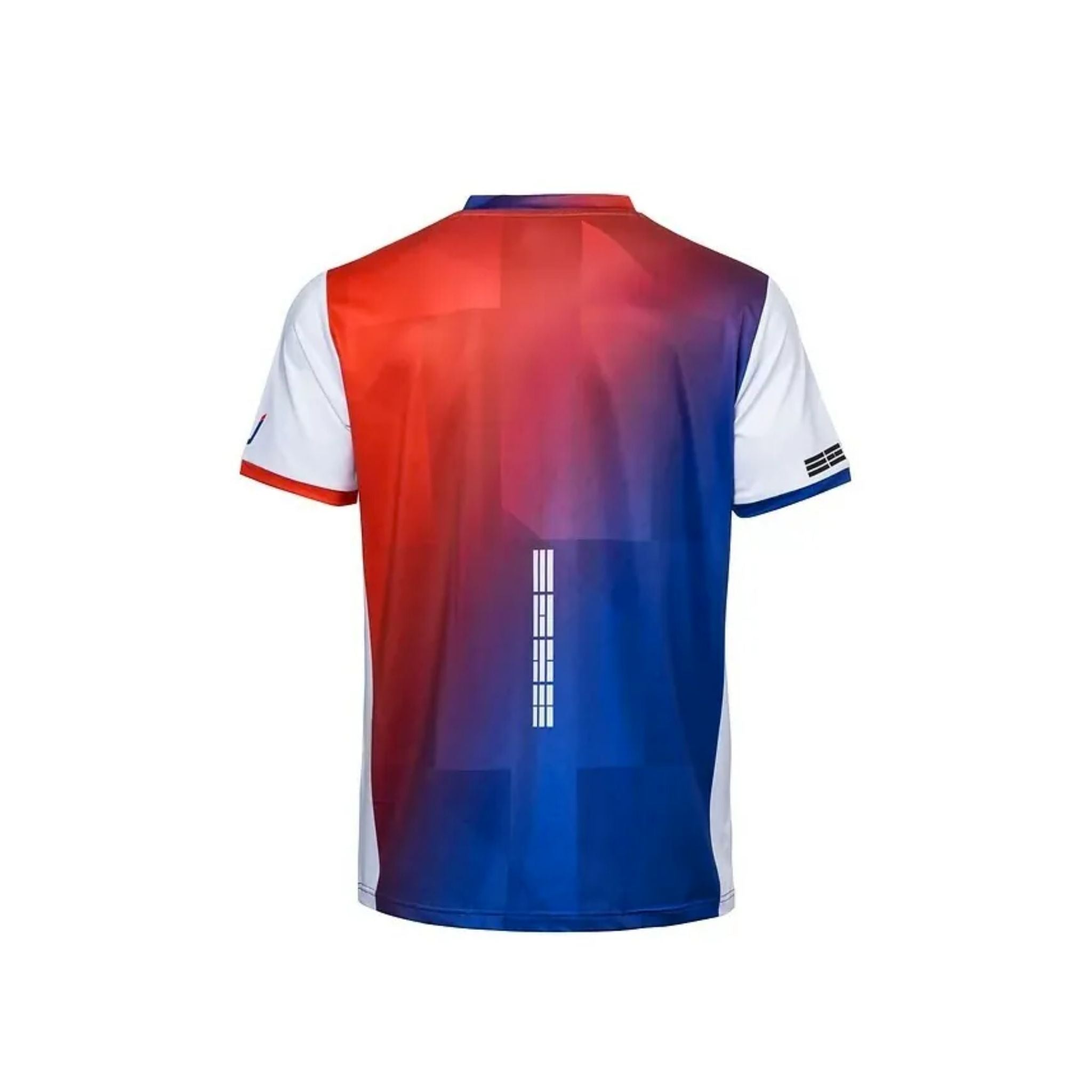 Technist 23TT 86A59 Men's Gaming T-Shirt - Breathable Cotton Short Sleeve Tee for Casual Wear & Esports [Red/Blue] - Perfect for Gaming Tournaments, Lounge & Everyday Comfort