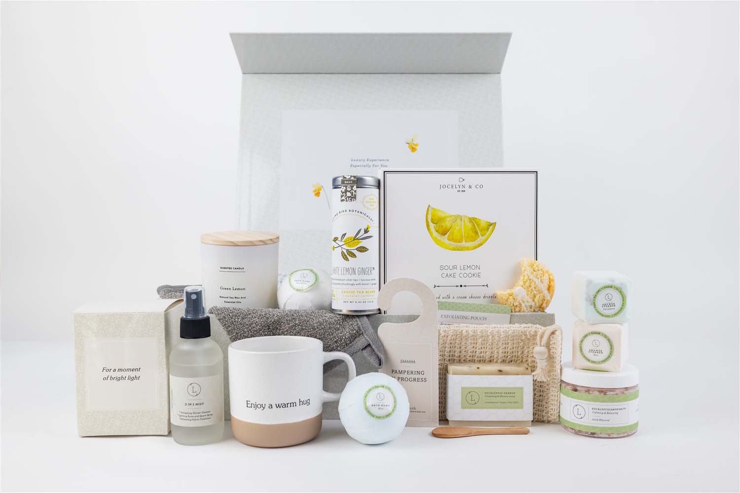 Get Well Soon Gift Basket - All Natural Care Package with Organic Snacks & Wellness Essentials - Perfect for Hospital Recovery & Home Care