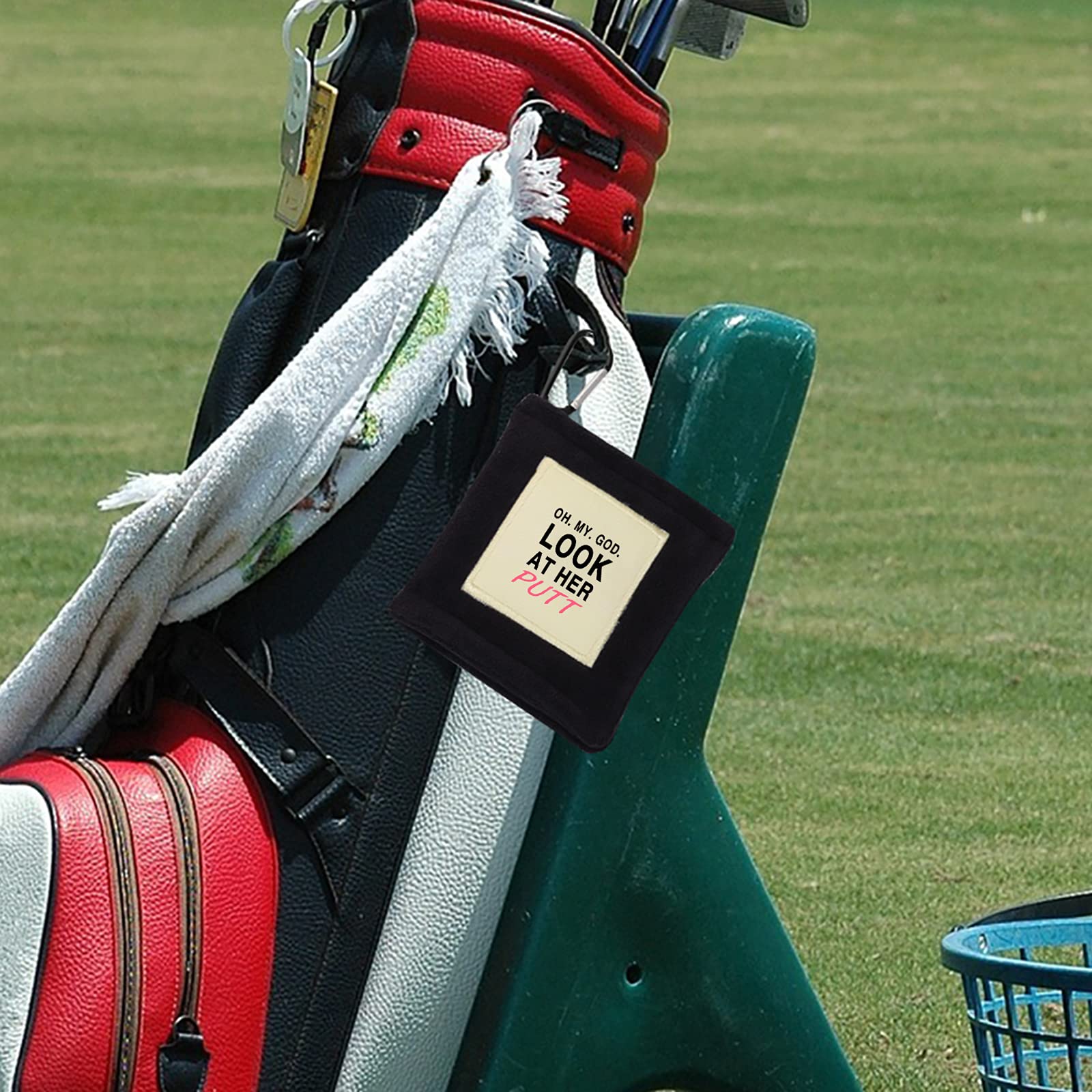 **Premium Golf Ball Towel - Absorbent Wet & Dry Microfiber Golf Towel with Clip - Perfect for Golfers & Sports Enthusiasts - Great for On-Course Cleaning & Club Maintenance**    *(Use Case: Ideal for wiping golf balls, cleaning clubs, and keeping hands dry during play – a must-have for golfers of all levels!)*