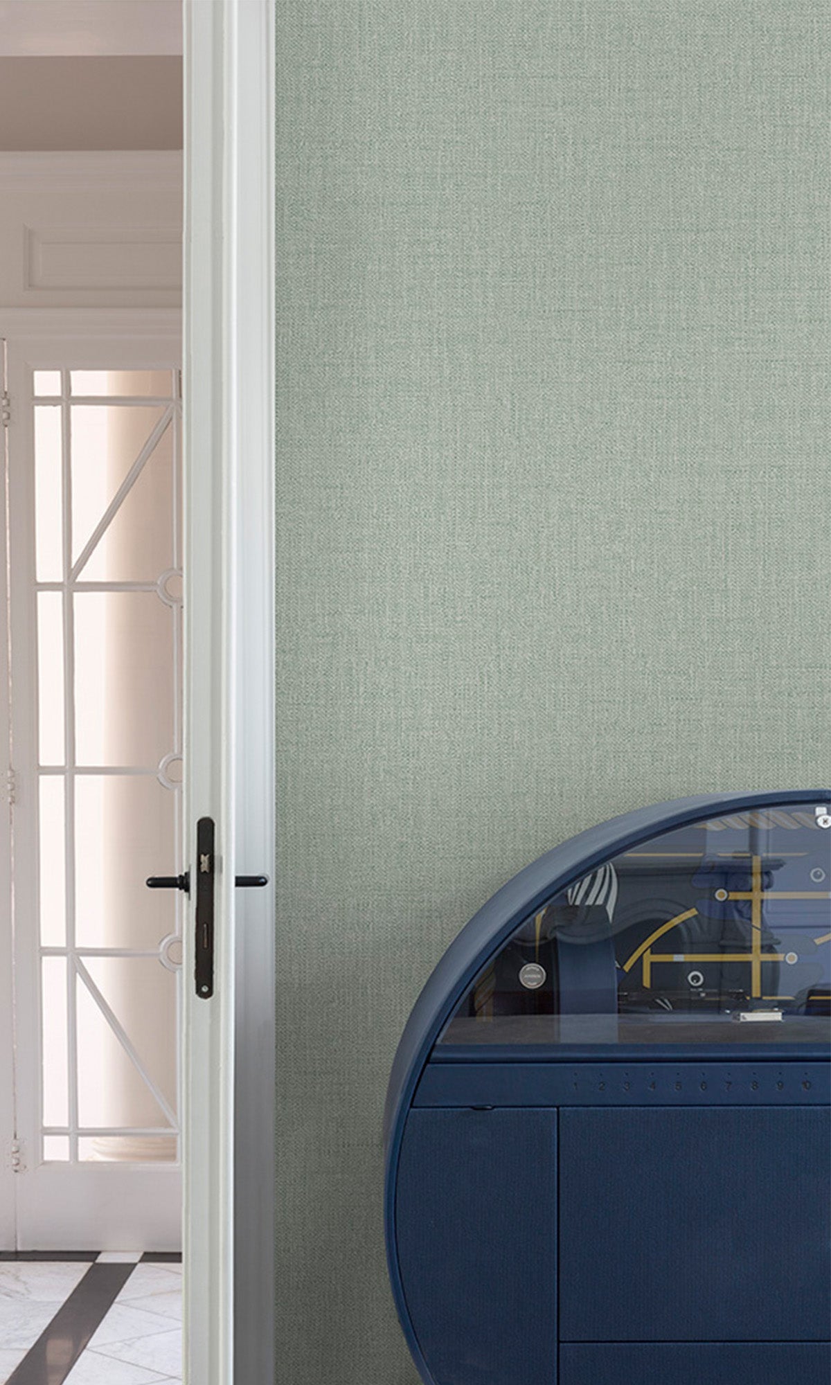 Cyprus Spring Fine Weave Wallpaper R9766 - Elegant Floral Design for Living Room, Bedroom & Dining Room Decor