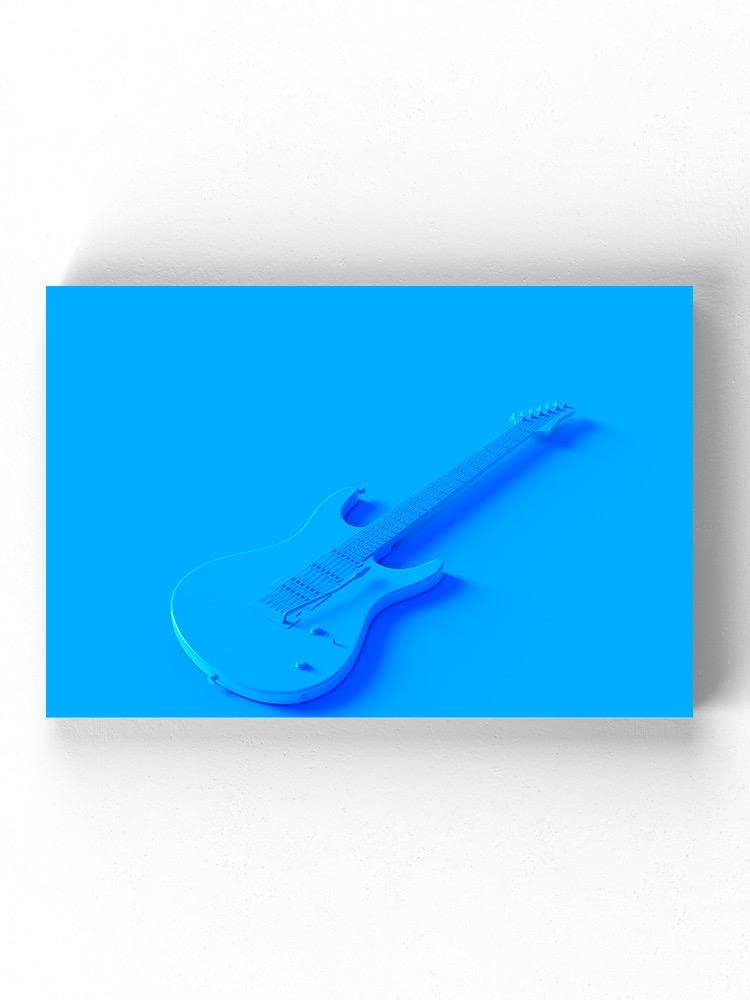 Electric Guitar with Blue Wrapped Canvas - Professional Quality for Beginners & Musicians | Perfect for Stage Performances, Studio Recording & Home Practice