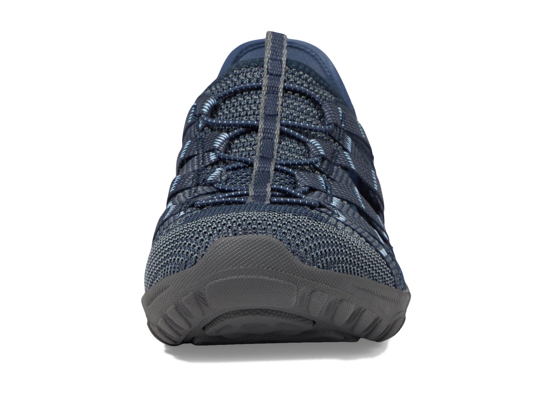 Skechers Women's Slip-Ins Reggae Fest 2.0 Sneakers - Comfortable Casual Shoes in Neap Tide Gray | Perfect for Walking, Travel & Everyday Wear