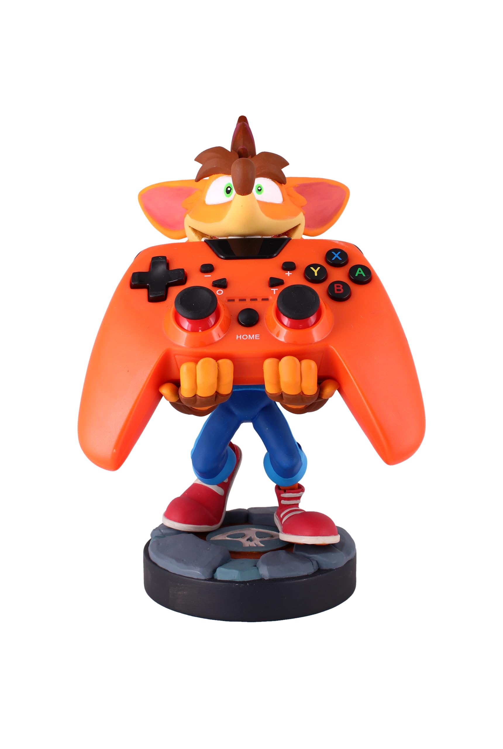 Crash Bandicoot Gaming Accessories Holder & Phone Stand - Compatible with Xbox, PlayStation & Nintendo Switch Controllers - Perfect for Gaming Setup & Desk Organization