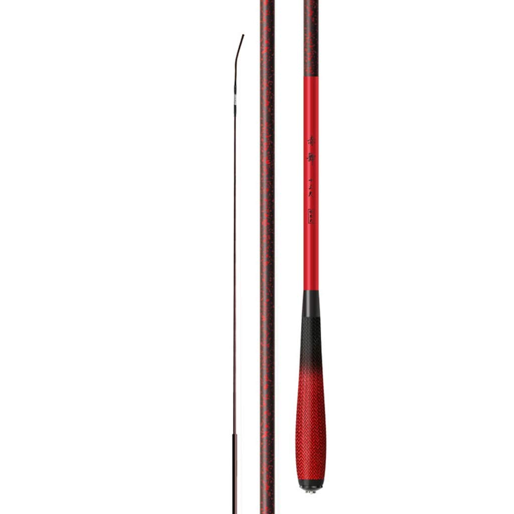 TOMYEUS Super Light & Hard Fishing Pole - 4.8m Crucian Carp Rod with Excellent Casting Performance | Perfect for Freshwater Fishing, Carp Angling & Outdoor Adventures