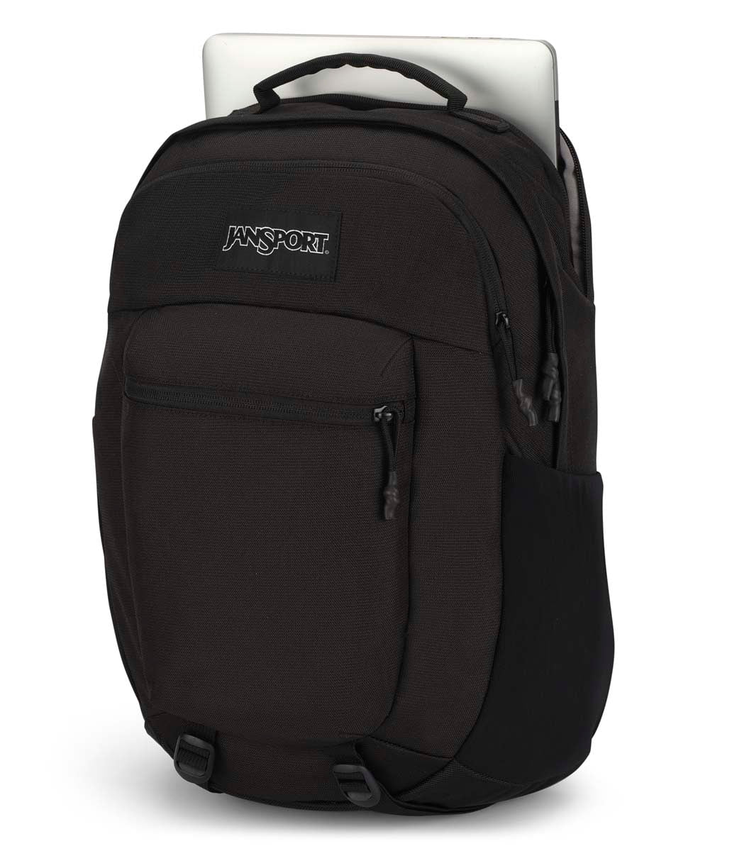 JanSport Journey Pack Backpack - Lightweight Durable Laptop Backpack for School, Travel & Work - Black | Perfect for College Students, Commuters & Outdoor Adventures