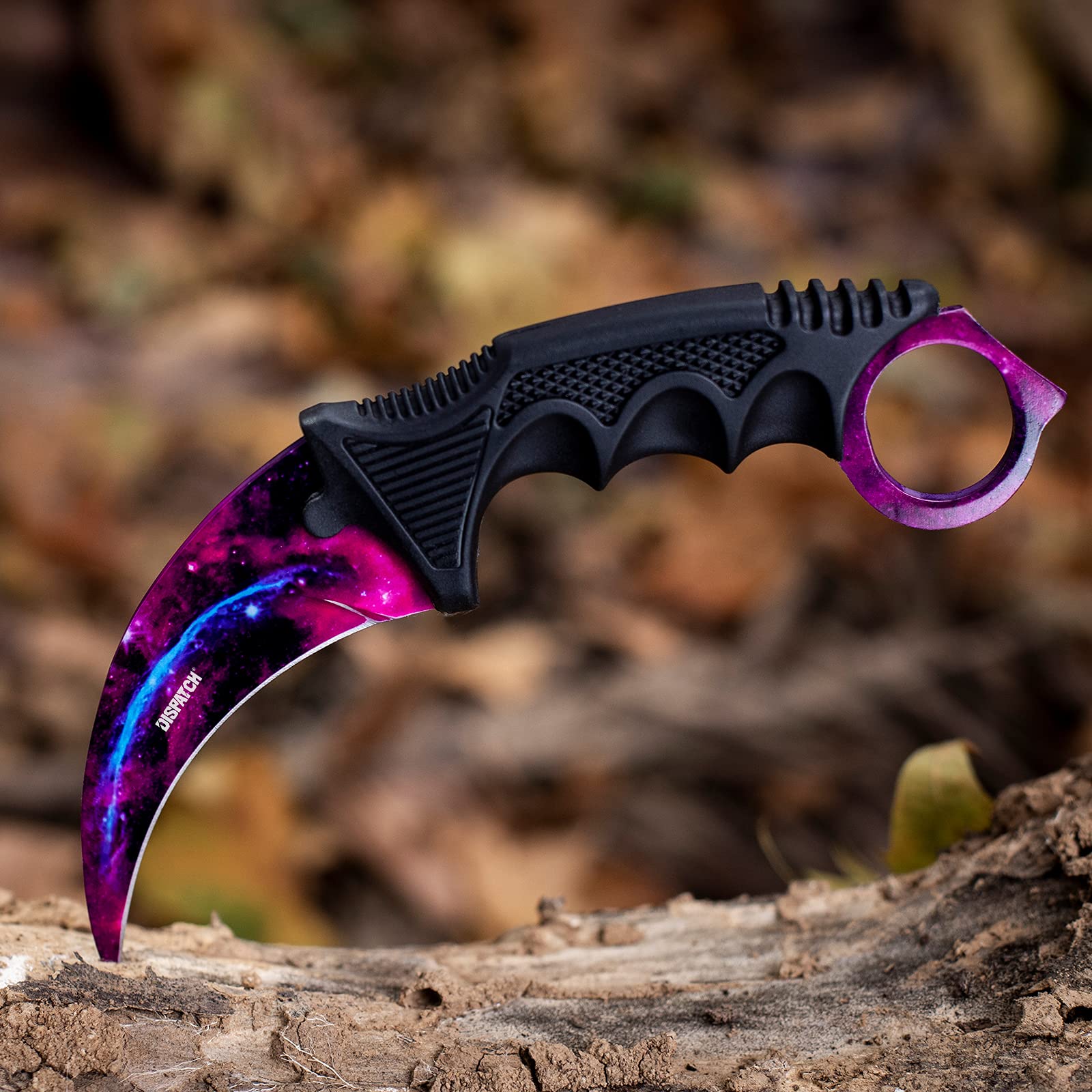 Tactical Fixed Blade Karambit Knife with Sheath - Outdoor Camping & Hunting Survival Tool - Durable EDC Knife for Hiking, Adventure, Bushcraft, Self Defense & Collectors - Perfect for Wilderness Survival, Tactical Training & Outdoor Enthusiasts