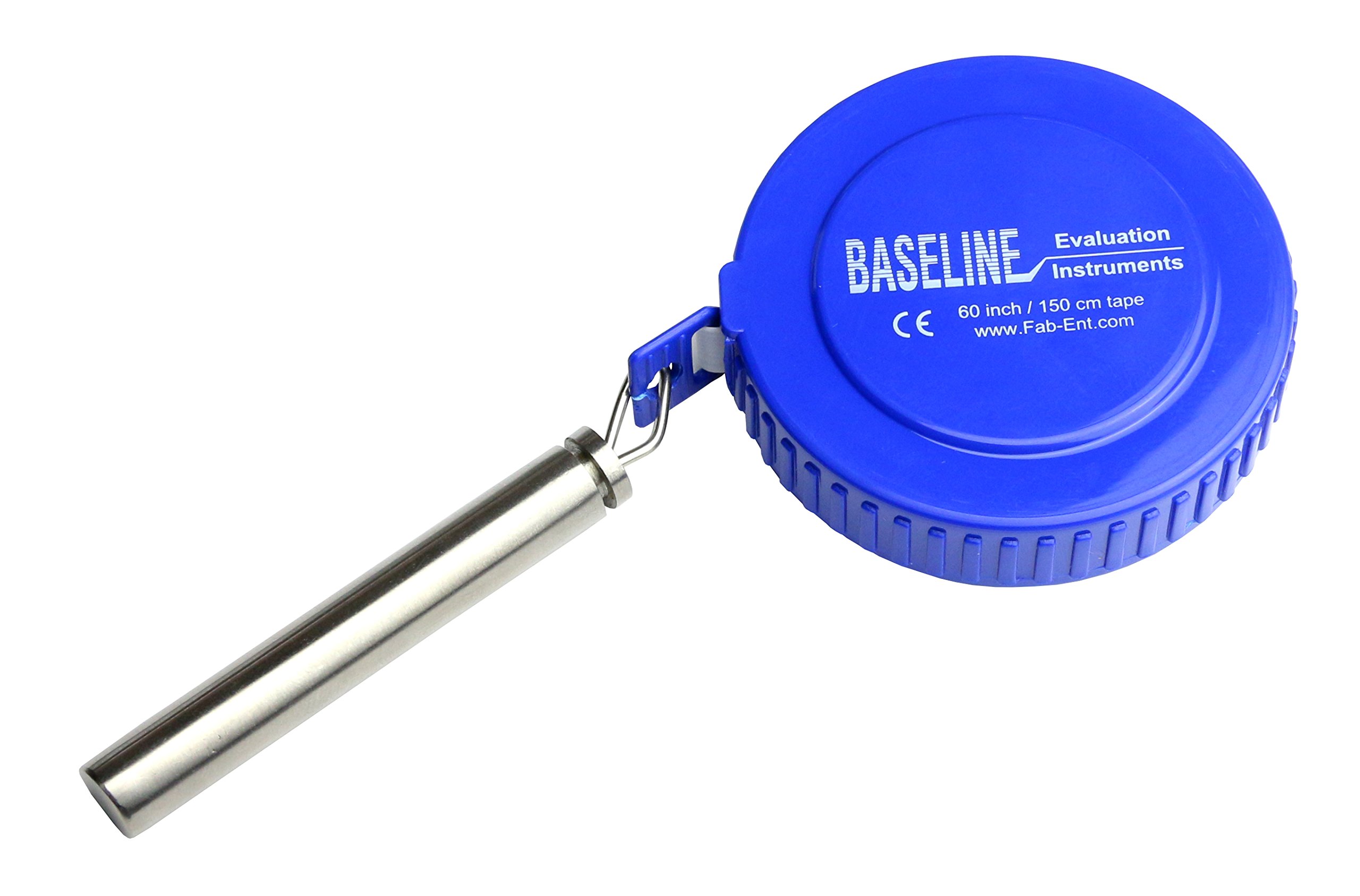 CanDo Baseline Measurement Tape with Gulick Attachment - 60 Inch Retractable Measuring Tape for Physical Therapy, Fitness, and Medical Use - Perfect for Rehabilitation, Sports Training, and Clinical Assessments