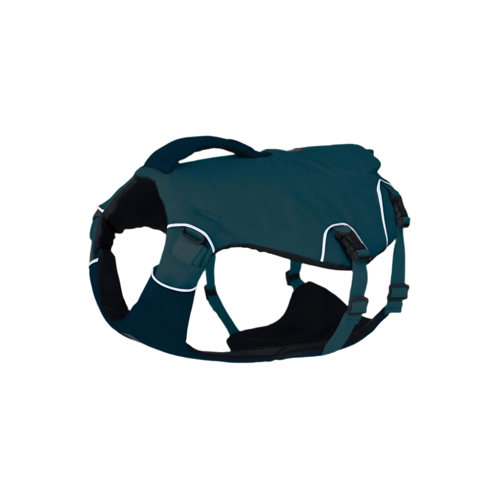 Confluence Dog Life Jacket - High Visibility Pet Safety Vest for Swimming & Boating - Durable Canine Floatation Device for Water Activities
