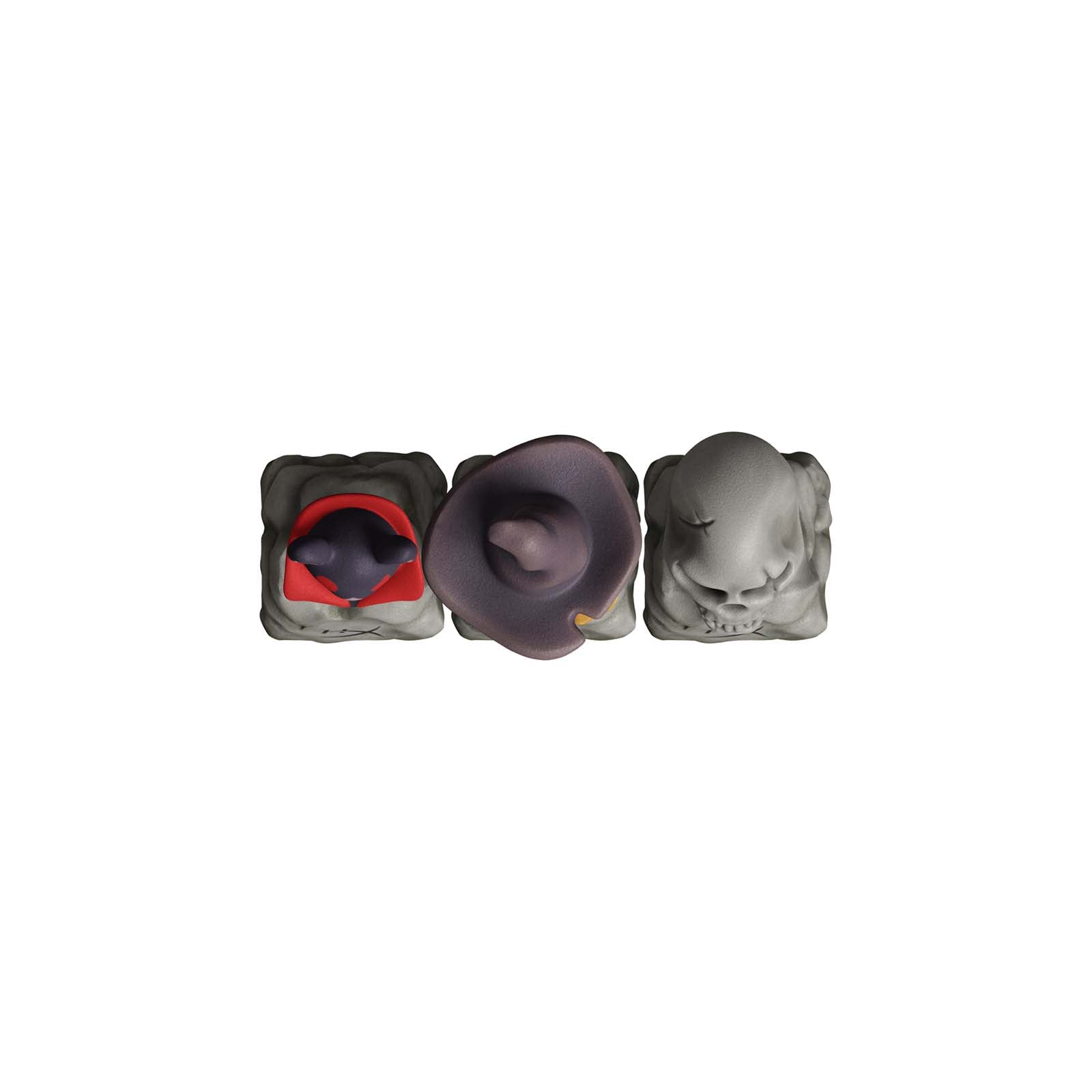 HX3D Custom Keycaps - Spooky Halloween Themed Mechanical Keyboard Keycap Set for Gaming & Typing - Perfect for Halloween Decor & Gamer Gifts