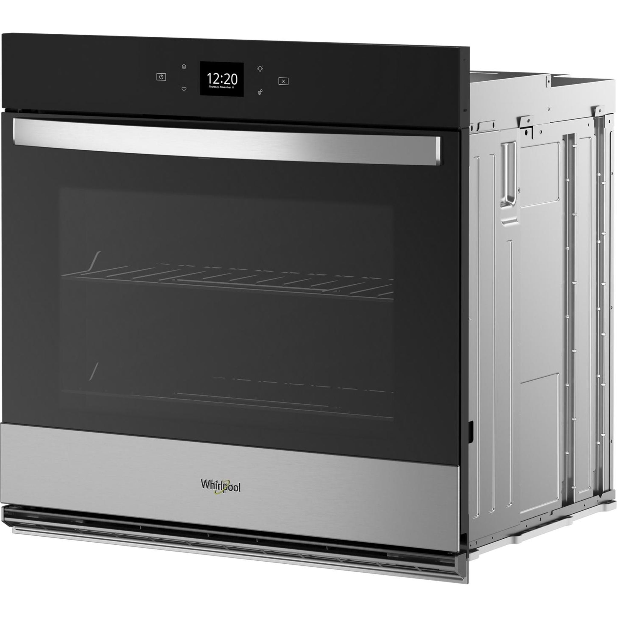 Whirlpool 30 Inch Convection Wall Oven (WOES5030LZ) - Fingerprint Resistant Stainless Steel - Perfect for Modern Kitchens & Baking Enthusiasts
