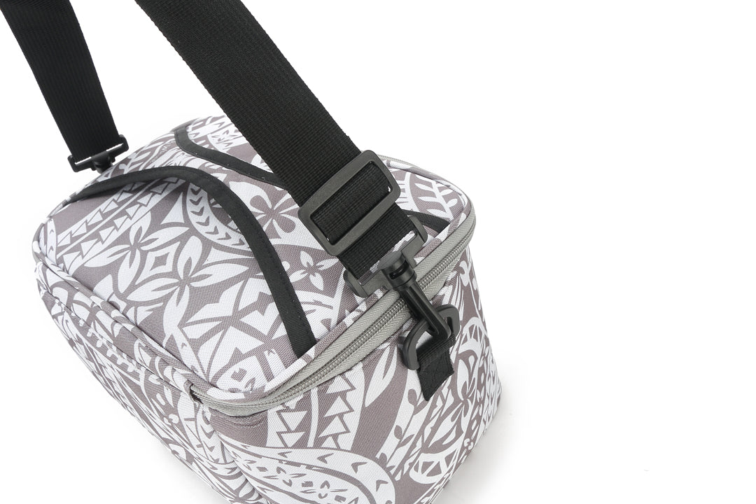 Premium Insulated Cooler Tote Bag - Medium Size, Tapa Grey - Perfect for Beach Picnics, Camping & Outdoor Adventures