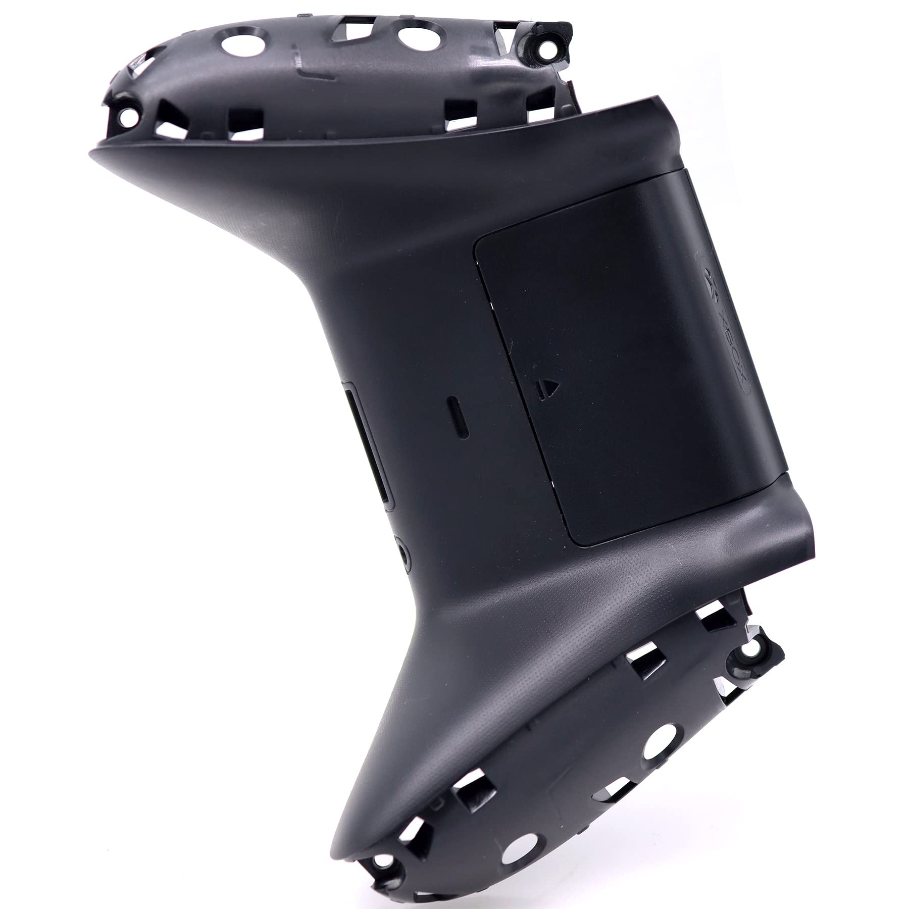 Deal4GO Replacement Back Shell Case Cover for Xbox One Slim Controller (Model 1708) - Black | Durable Bottom Housing & Back Plate | Perfect for Gaming, Repair & Customization