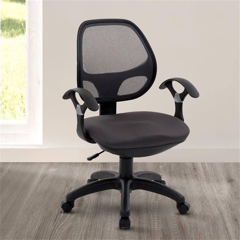 UrbanPro Mesh Office Chair - Ergonomic Black Desk Chair for Home & Office - Perfect for Long Hours of Work & Gaming