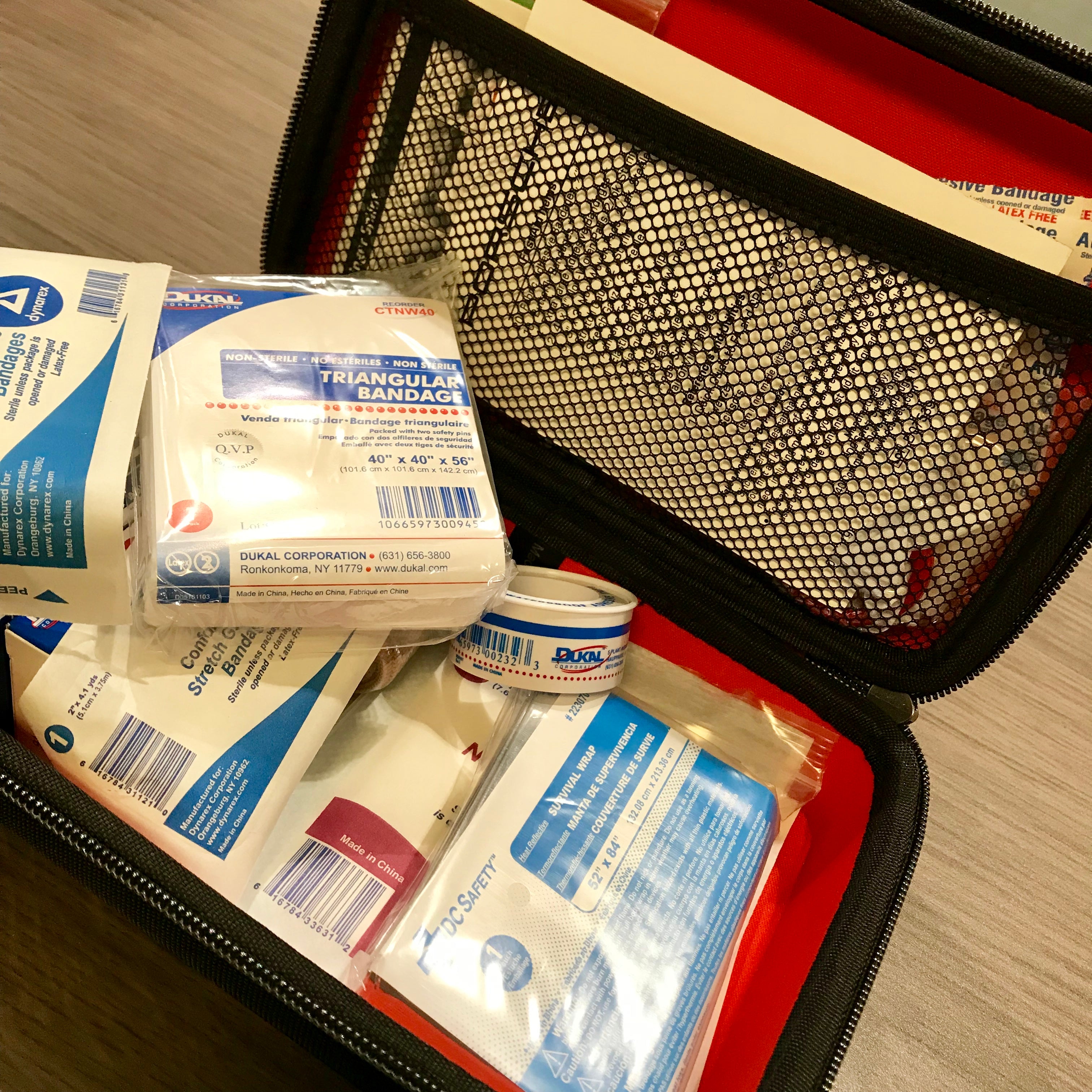 Porsche Tequipment First Aid Kit - Premium Car Emergency Medical Kit for Porsche Vehicles | First Aid Supplies for Road Trips, Camping & Outdoor Adventures