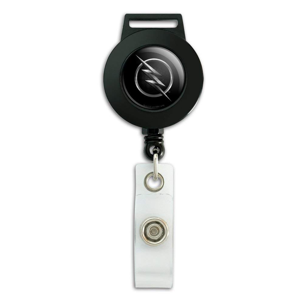 The Flash TV Series Zoom Logo Retractable Lanyard with ID Badge Holder - Perfect for Conventions, Work, and Fan Events