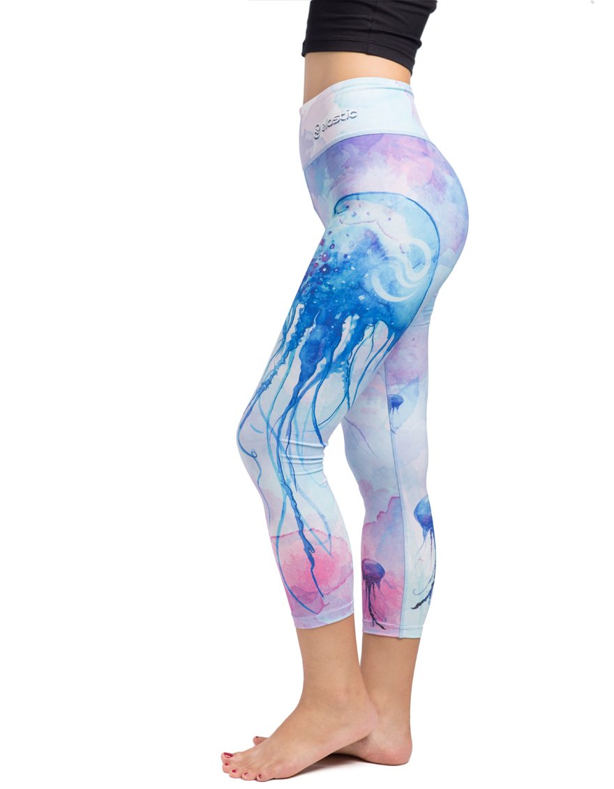 High Waist Elastic Yoga Pants for Women - Stretchy Workout Leggings for Gym, Running & Lounge Wear