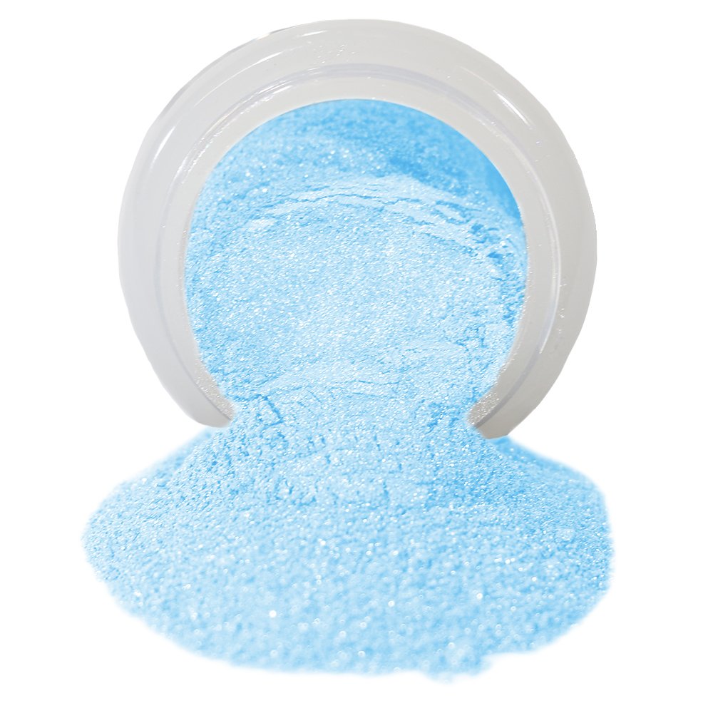 First Impressions Molds Edible Pearlescent Luster Dust - Pearl Blue 11 (10g) | Food-Grade Cake Decorating Powder for Chocolate, Candy, Cookies & Gum Paste | Made in USA | Perfect for Wedding Cakes, Birthday Desserts & DIY Baking Projects