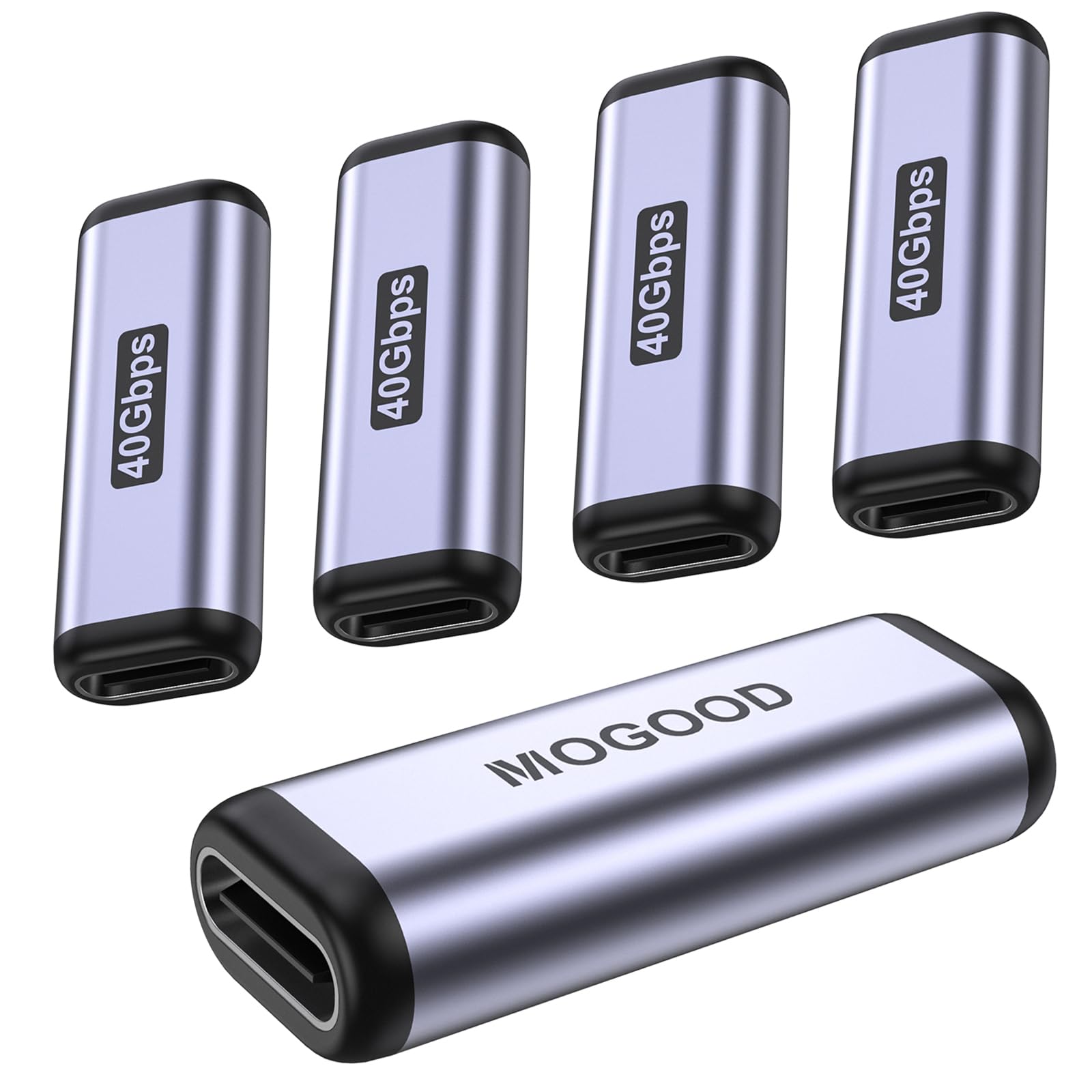 USB C Female to Female Coupler Adapter - 40Gbps High-Speed USB Type C OTG Connector for Charging & Data Transfer - Compatible with MacBook, Samsung Galaxy, iPad Pro & USB C Devices - Perfect for Home, Office & Travel Charging Solutions