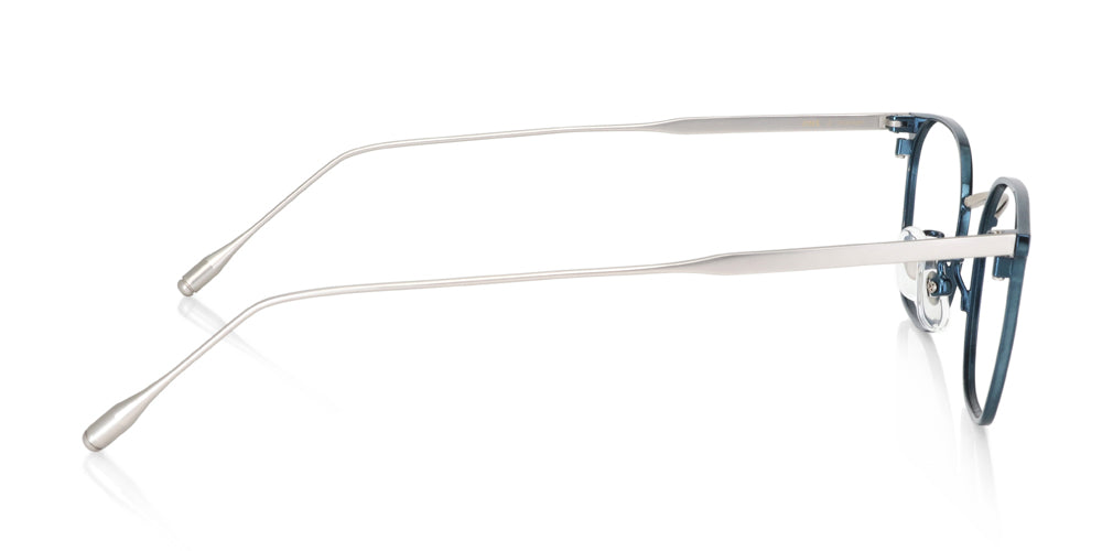 JINS SABAE Titanium 57mm Lightweight Eyeglass Frames - Premium Japanese Titanium Glasses for Men & Women - Perfect for Office, Reading & Daily Wear
