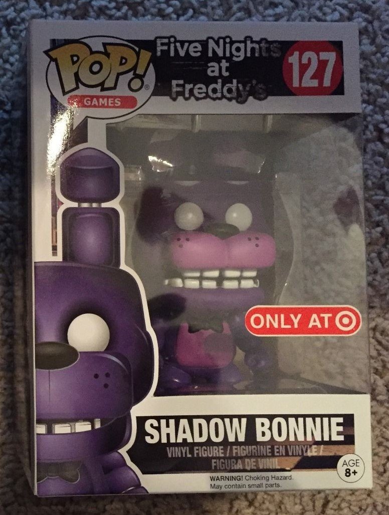 Funko Pop! Five Nights at Freddy's Shadow Bonnie Exclusive Vinyl Figure - Target Exclusive Collectible for Horror Game Fans & Decor