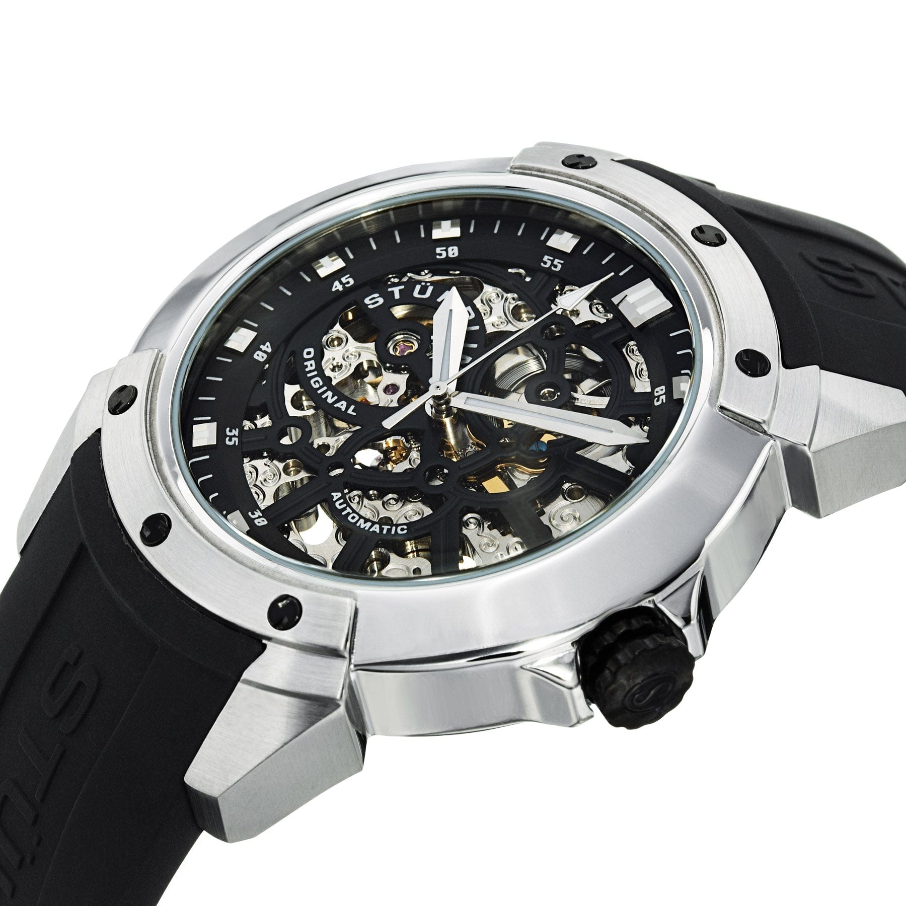 Men's Gen X Crucible XT Automatic Skeleton Watch - Stylish Casual & Dress Timepiece for Business, Parties & Everyday Wear