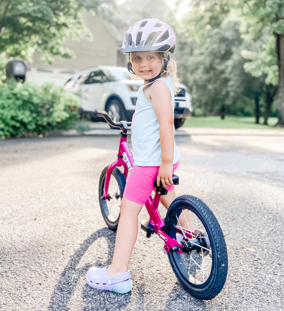 Strider 14x Convertible Balance Bike for Kids Ages 3-7 | Adjustable Seat & Handlebars | Learn to Ride Easily | Perfect for Backyard, Park & Neighborhood Rides