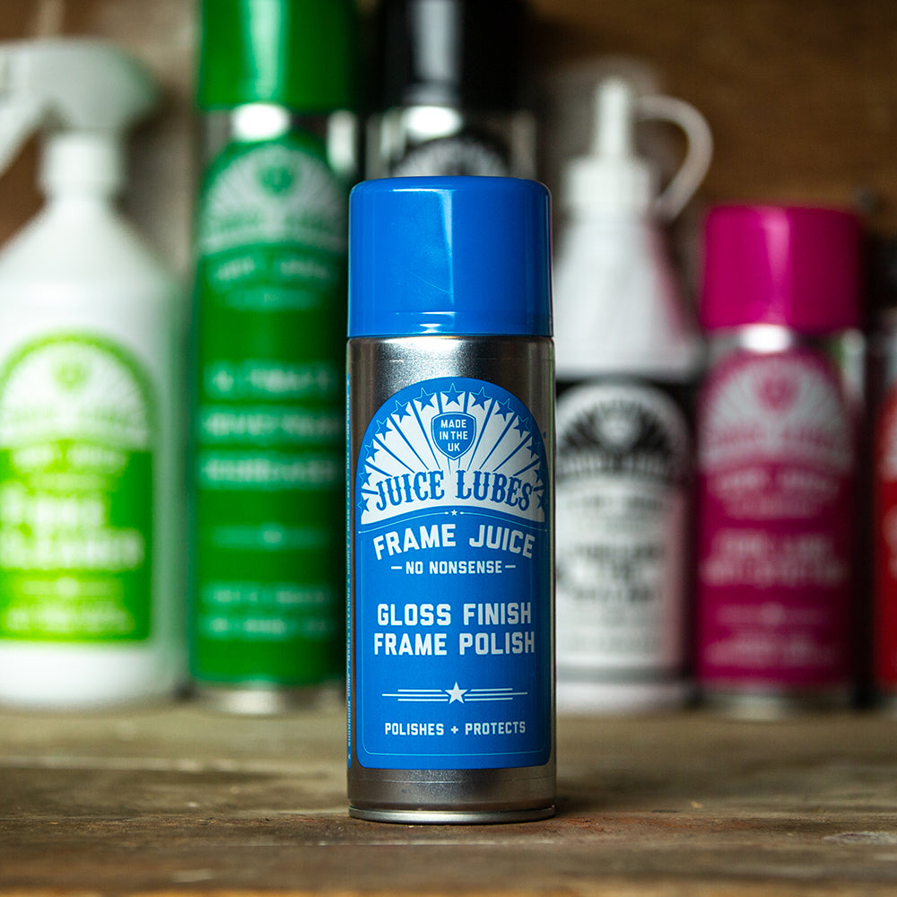 Premium Bike Polish & Frame Cleaner - Juice Lubes Bike Polish for Ultimate Shine & Protection | Ideal for Road Bikes, Mountain Bikes & Cycling Enthusiasts