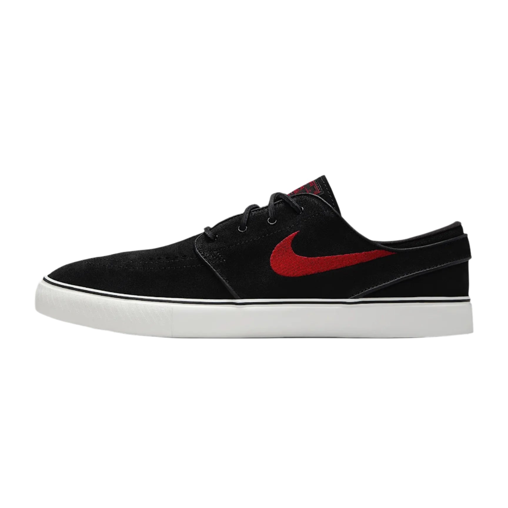 Nike SB Janoski OG+ Skateboarding Shoes for Men - Black/Black/Summit White/University Red - Lightweight & Durable for Street Skating & Casual Wear