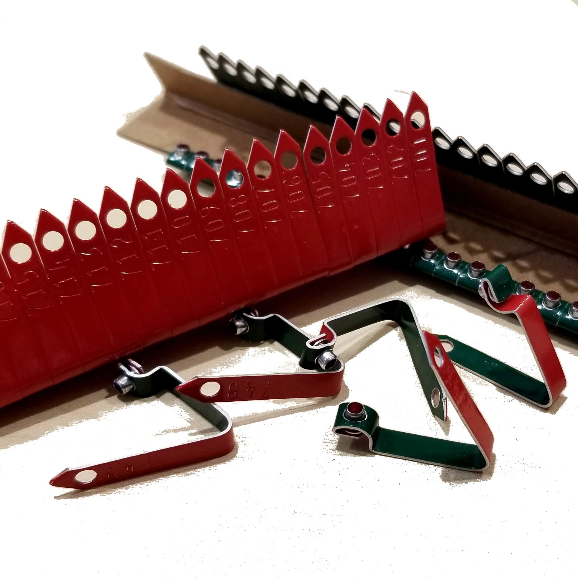 Customized Red Chicken Zip Wing Bands - 900 Pack for Poultry Identification & Flock Management | Perfect for Chicken Farms, Hatcheries & Backyard Coops
