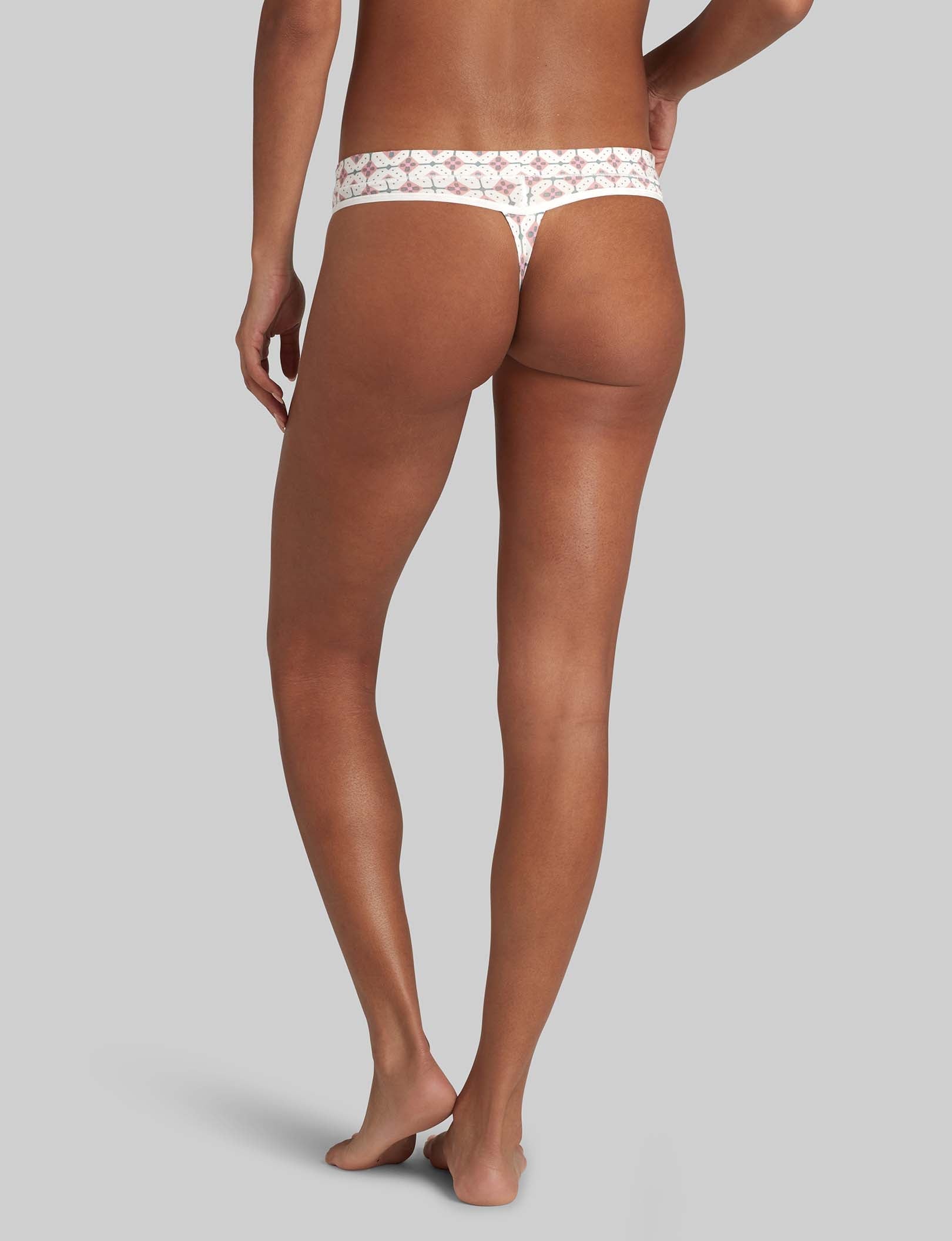 Seamless Women's Thong Underwear - Ultra Soft Second Skin Feel for All-Day Comfort - Perfect for Yoga, Workouts & Everyday Wear