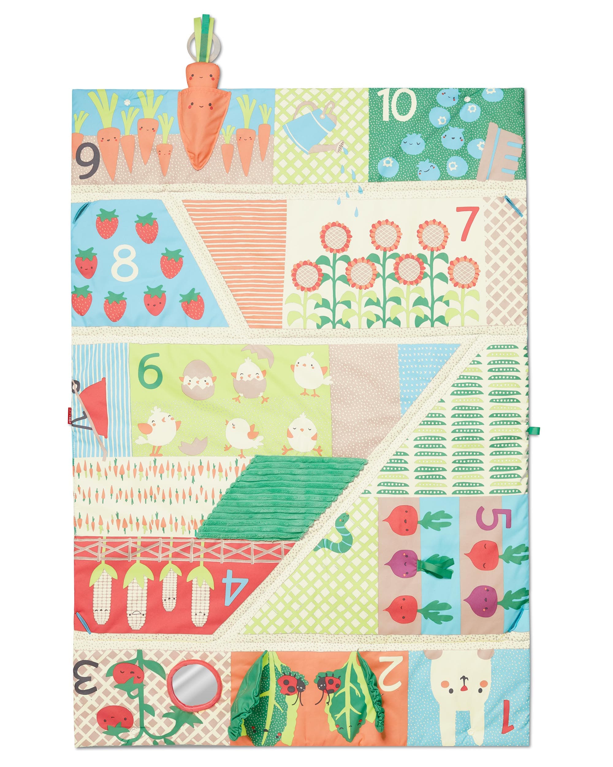 Skip Hop Activity Gym for Babies - Interactive Playmat with Toys & Music for Tummy Time & Sensory Development - Perfect for Newborns & Infants