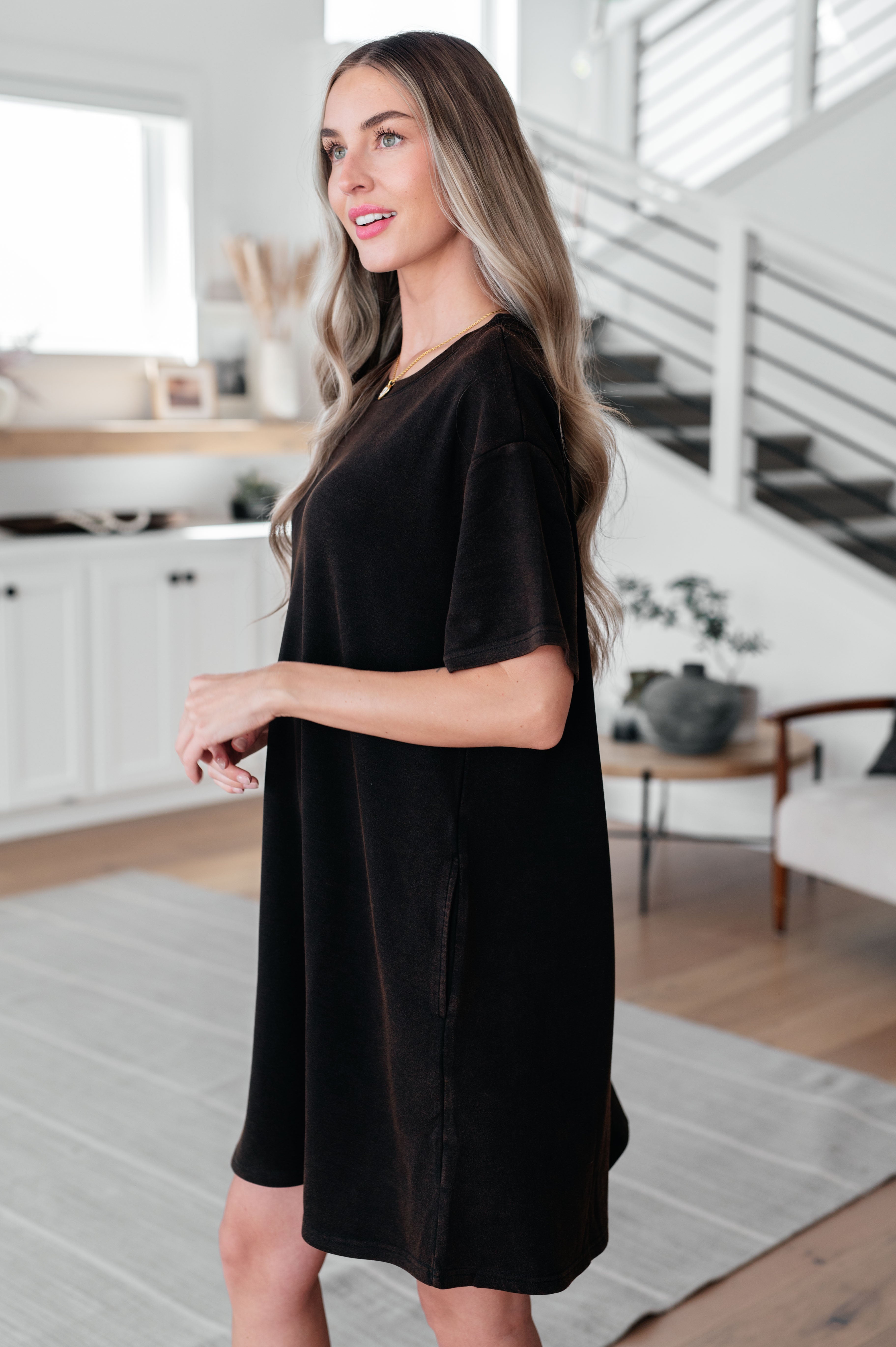 Stylish Farewell Mineral Wash Dress for Women - Comfortable & Trendy Summer Casual Outfit for Beach, Party & Daily Wear