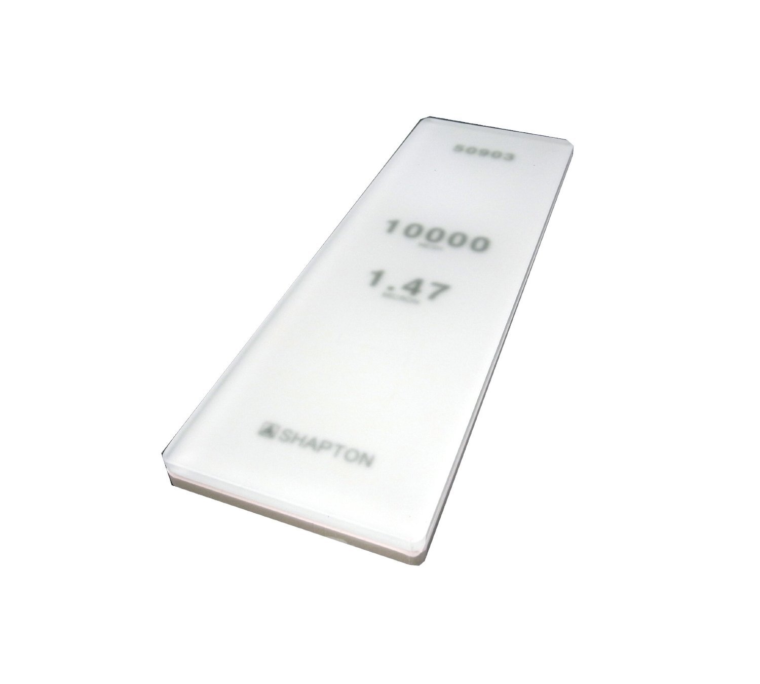 Shapton Glass Stone 10,000 Grit Whetstone - Premium Sharpening Stone for Knives, Razors & Tools - Ultra Fine Grit for Mirror Polish - Professional & Home Kitchen Use
