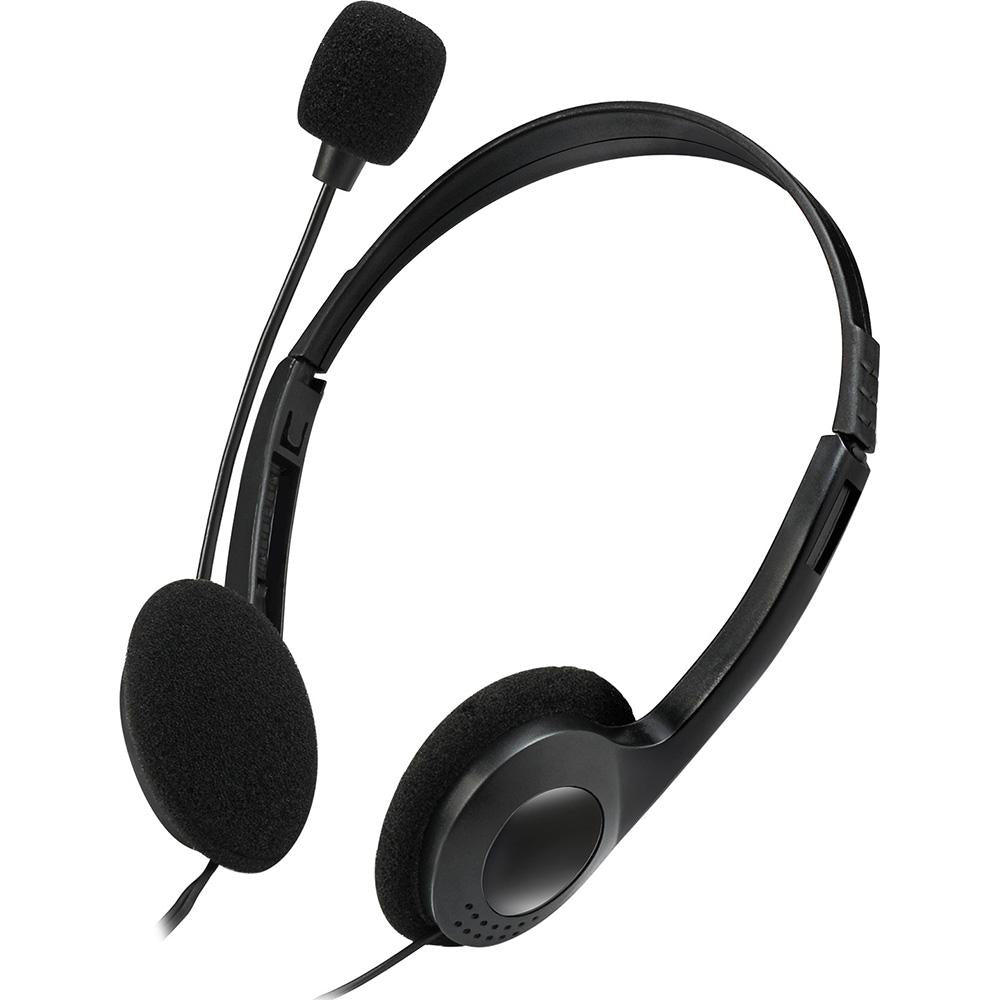 Adesso Xtream H4 Stereo Gaming Headset with Noise-Canceling Mic - Wired Over-Ear Headphones for PC, PS4, Xbox & Music Listening