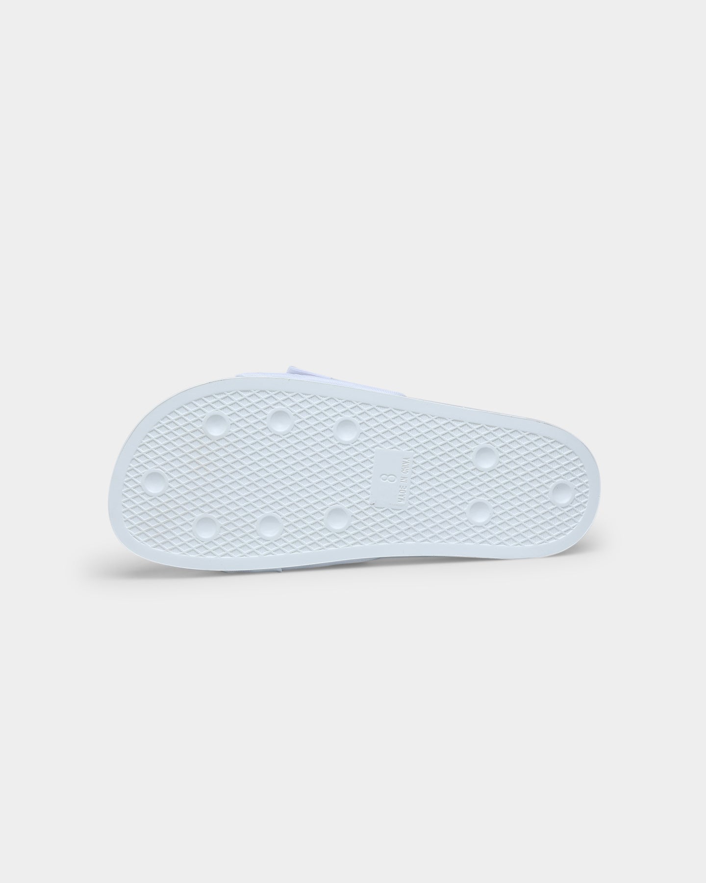 Adidas Pouchylette Slides for Men & Women - Cloud White/Core Black - Comfortable Summer Sandals for Beach, Pool & Casual Wear