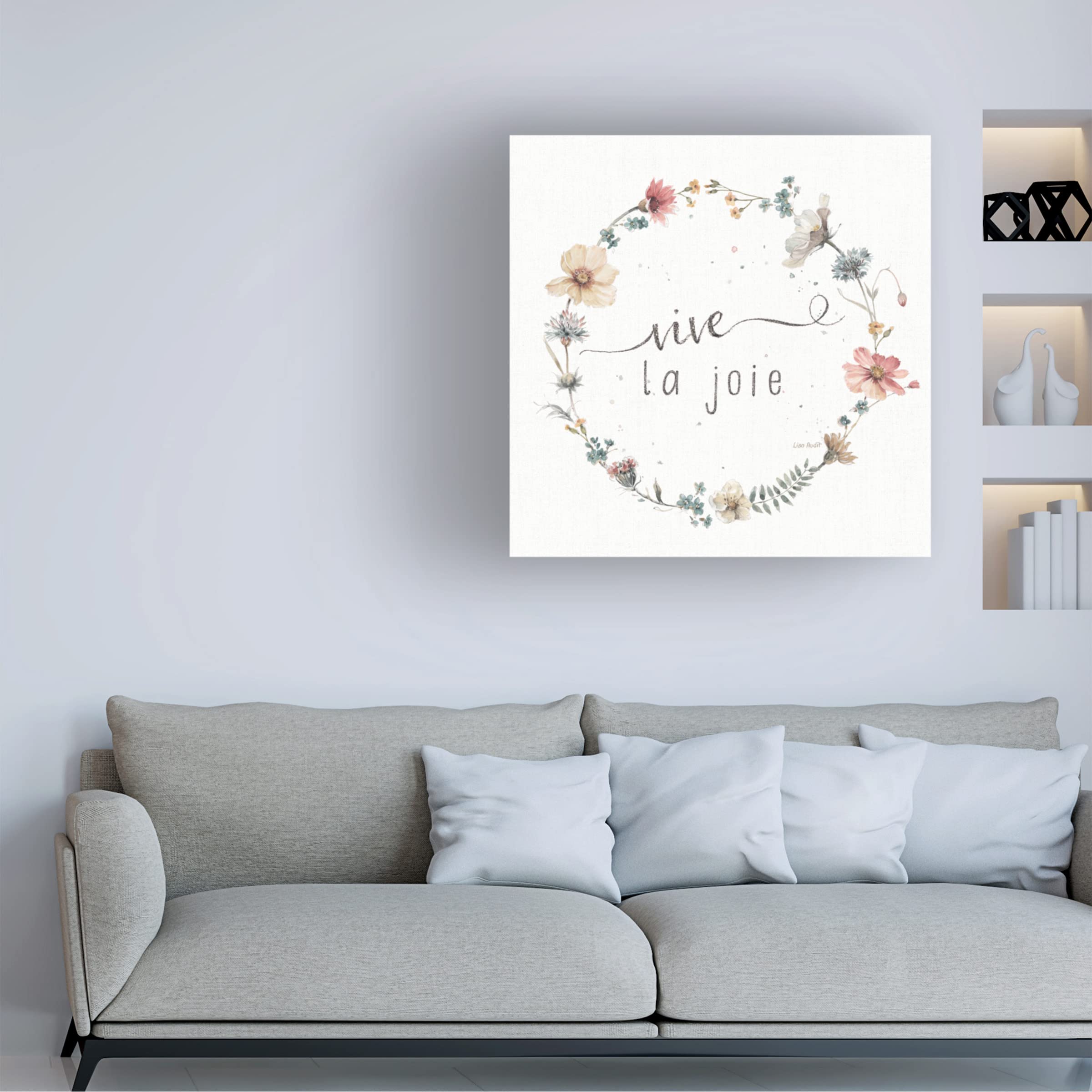 Trademark Fine Art 'A Country Weekend XX French' Canvas Wall Art by Lisa Audit - Perfect for Living Room, Bedroom & Office Decor