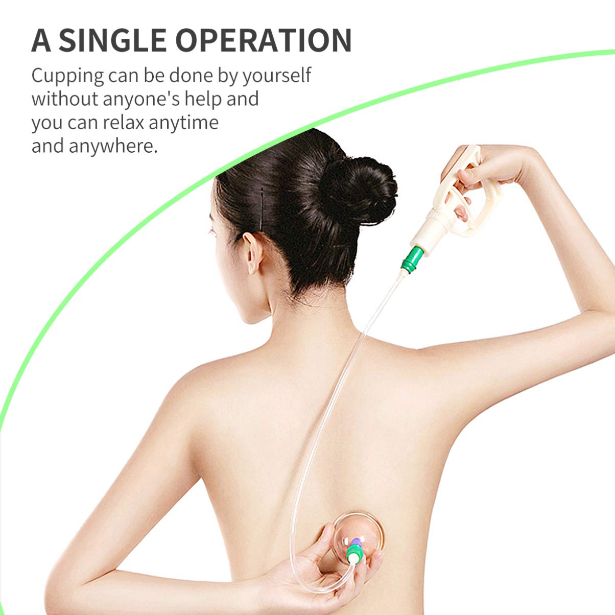 12-Piece Vacuum Cupping Therapy Set for Pain Relief & Muscle Relaxation - Body Massage Cupping Kit for Detox, Cellulite Reduction & Improved Circulation - Perfect for Home Spa & Physical Therapy