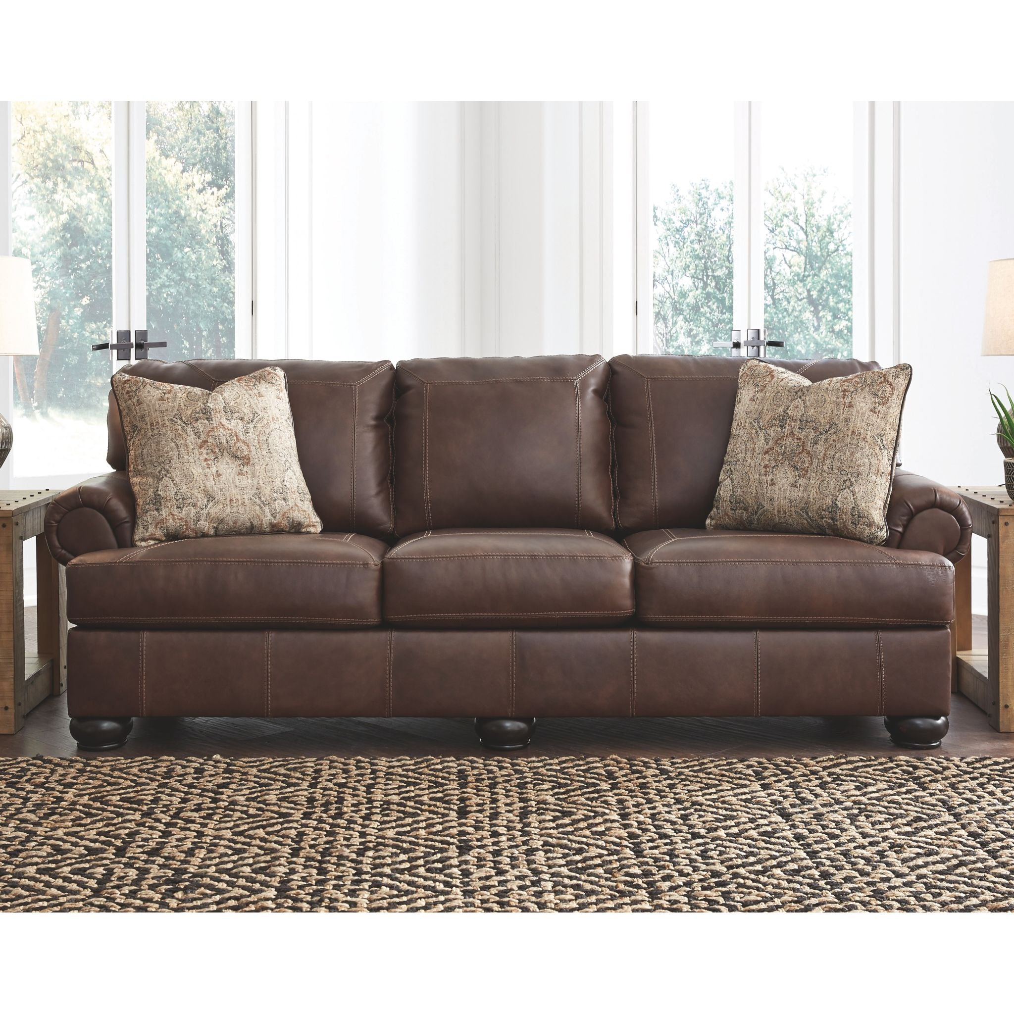 Bearmerton Queen Sofa Sleeper - Vintage Style Convertible Couch Bed for Living Room, Guest Room & Small Spaces - Comfortable & Space-Saving Furniture Solution