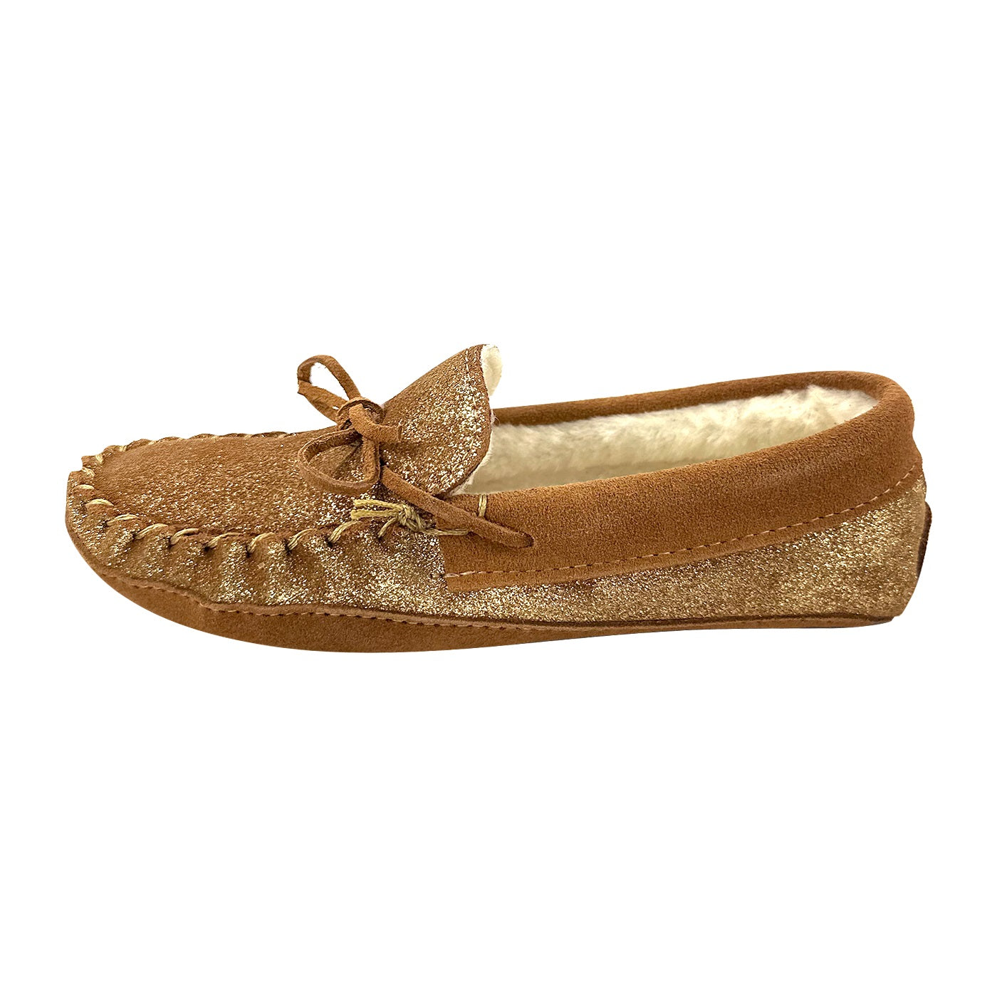 Women's Soft Lined Sparkling House Slippers - Cozy Indoor/Outdoor Winter Slippers for Home, Office & Travel - Comfortable Non-Slip Warm Fuzzy Slippers (Clearance Sale)