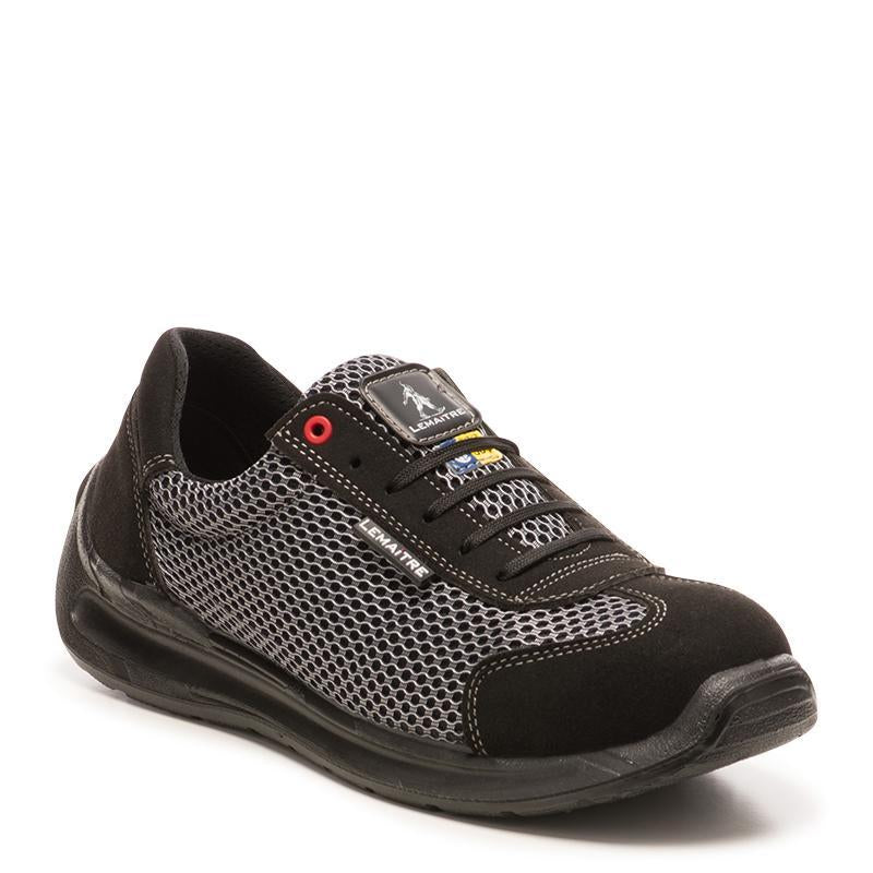 Lemaitre Oxygene Unisex Steel Toe Work Shoes - OSHA Approved Safety Footwear for Construction, Warehouse & Industrial Workers - Slip Resistant & Comfortable for Long Shifts