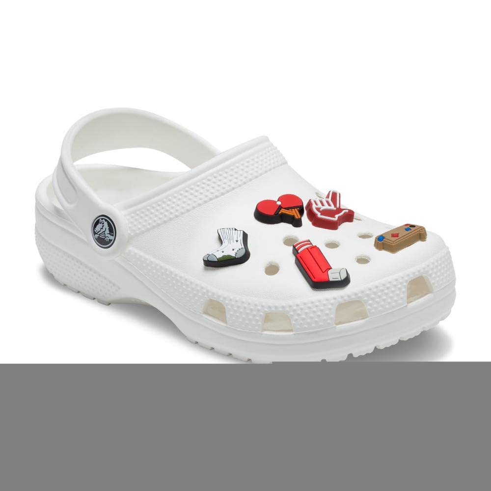 Crocs Jibbitz 5-Pack Sport Shoe Charms - Fun & Customizable Decorations for Crocs Shoes | Perfect for Kids & Adults | Great for School, Work & Casual Wear