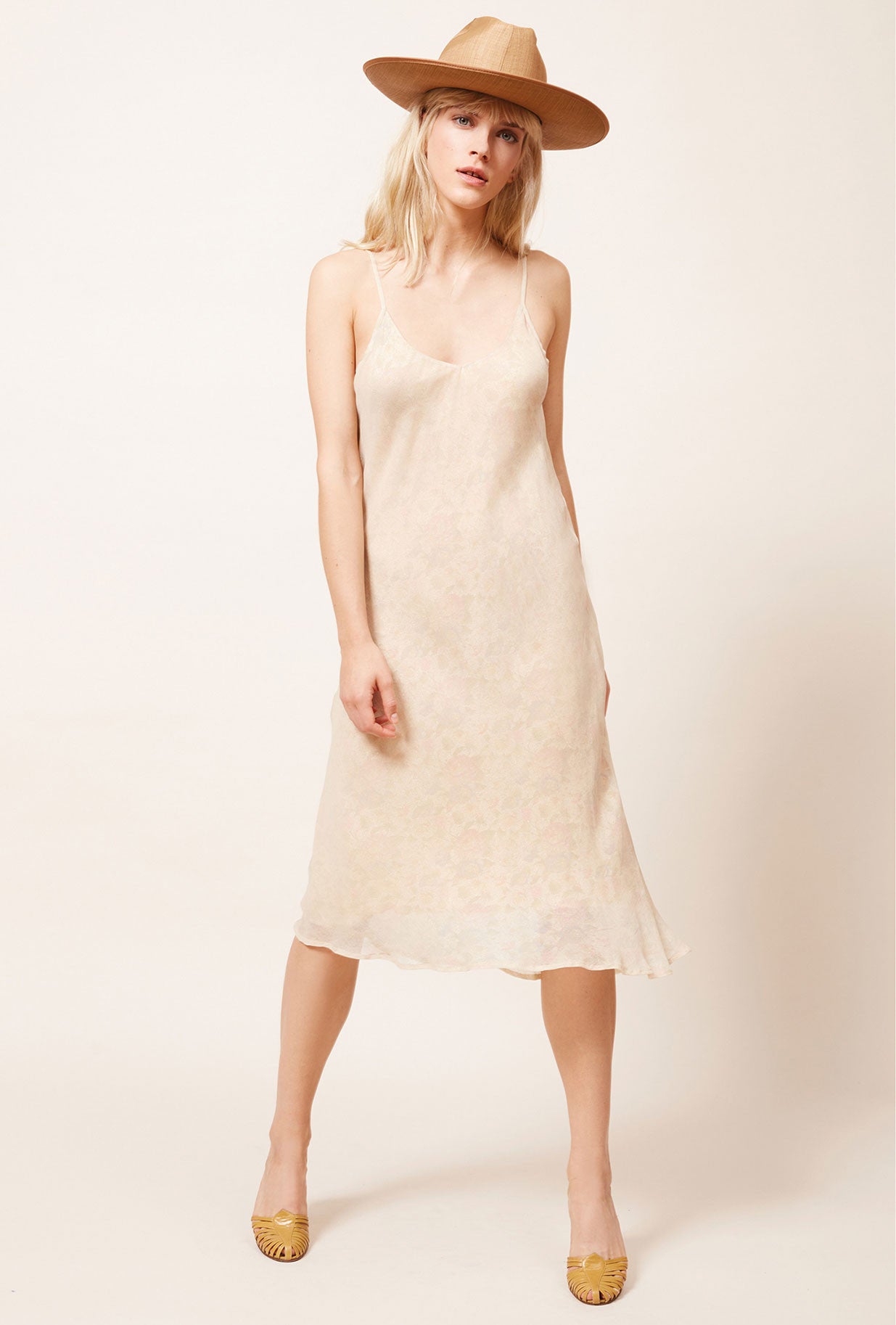 Elegant Floral Print Filigree Dress for Women - Perfect for Summer Parties, Weddings & Special Occasions