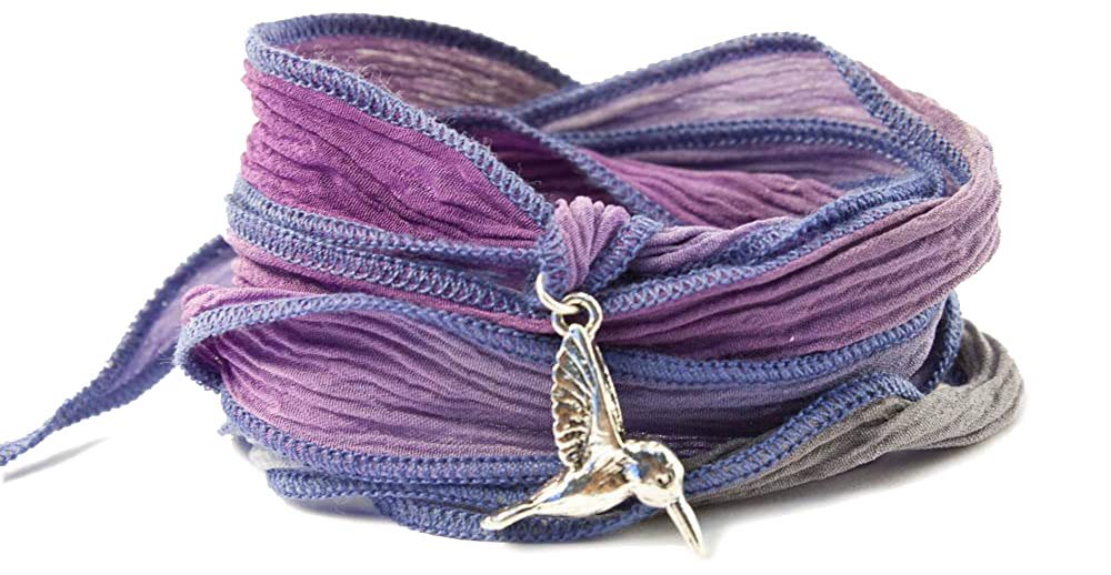 Elegant Hummingbird Jewelry Wrap Bracelet for Weddings & Special Occasions - Perfect Bridal Gift, Anniversary Present & Boho Fashion Accessory