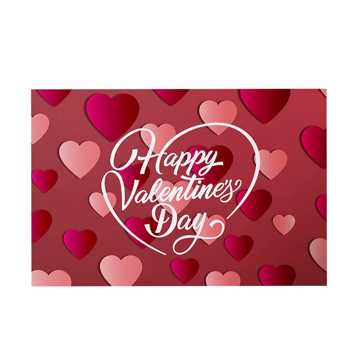 Premium Outdoor Doormat - Non-Slip Welcome Carpet for Front Door, Porch & Patio - Valentine's Day Home Decor - Ideal for Living Room, Bathroom & Entryway
